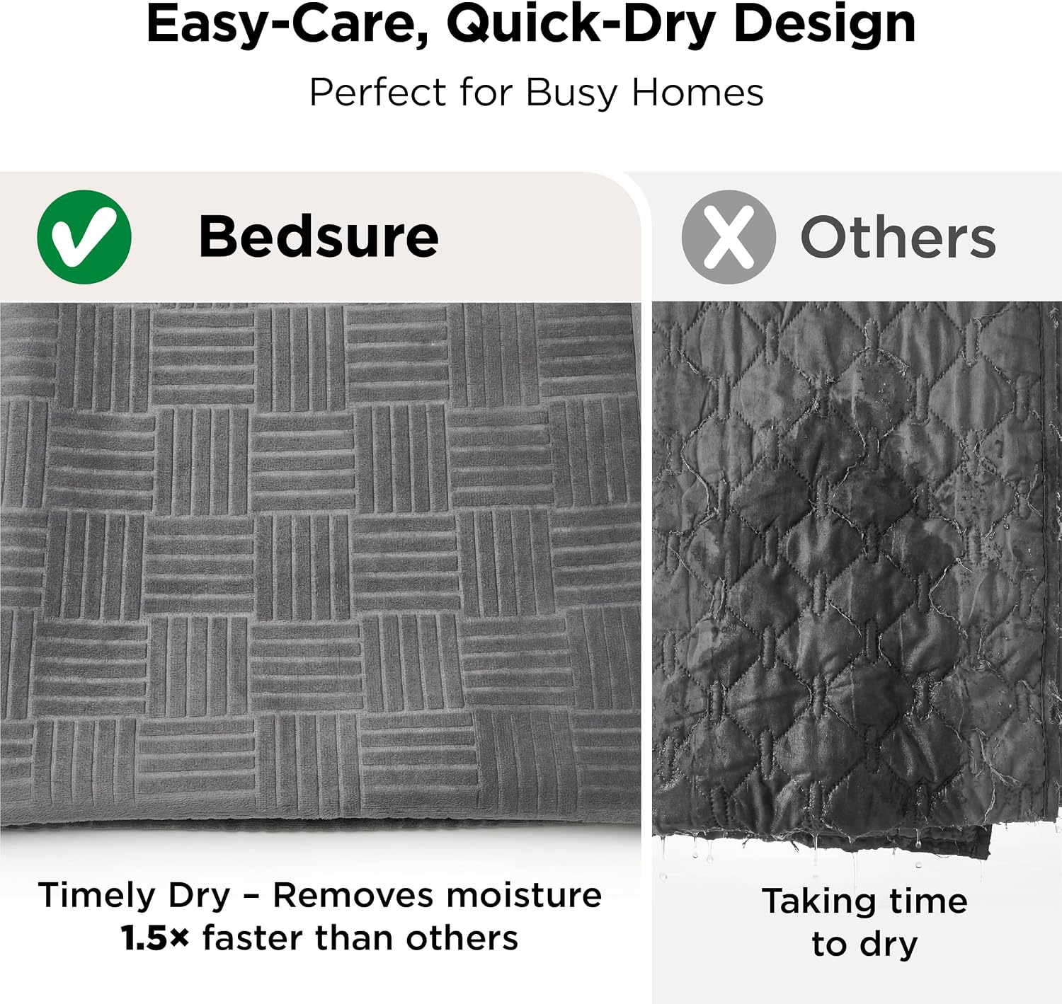 Thumbnail 5 de Bedsure Couch Cover 30x70IN