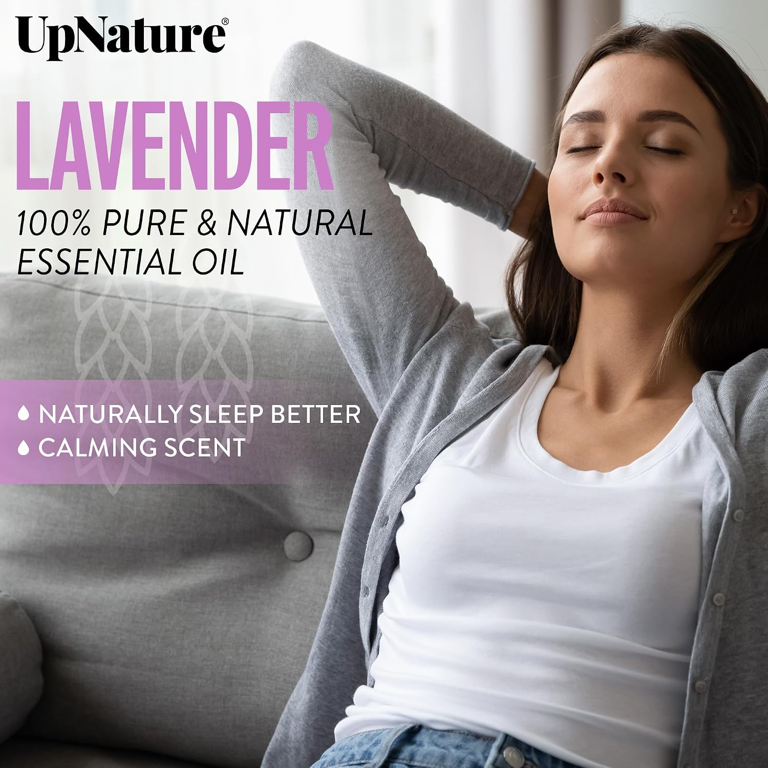 Thumbnail 1 de UpNature Lavender Essential Oil Pure Roll On – 100% Natural Lavender Oil for Skin