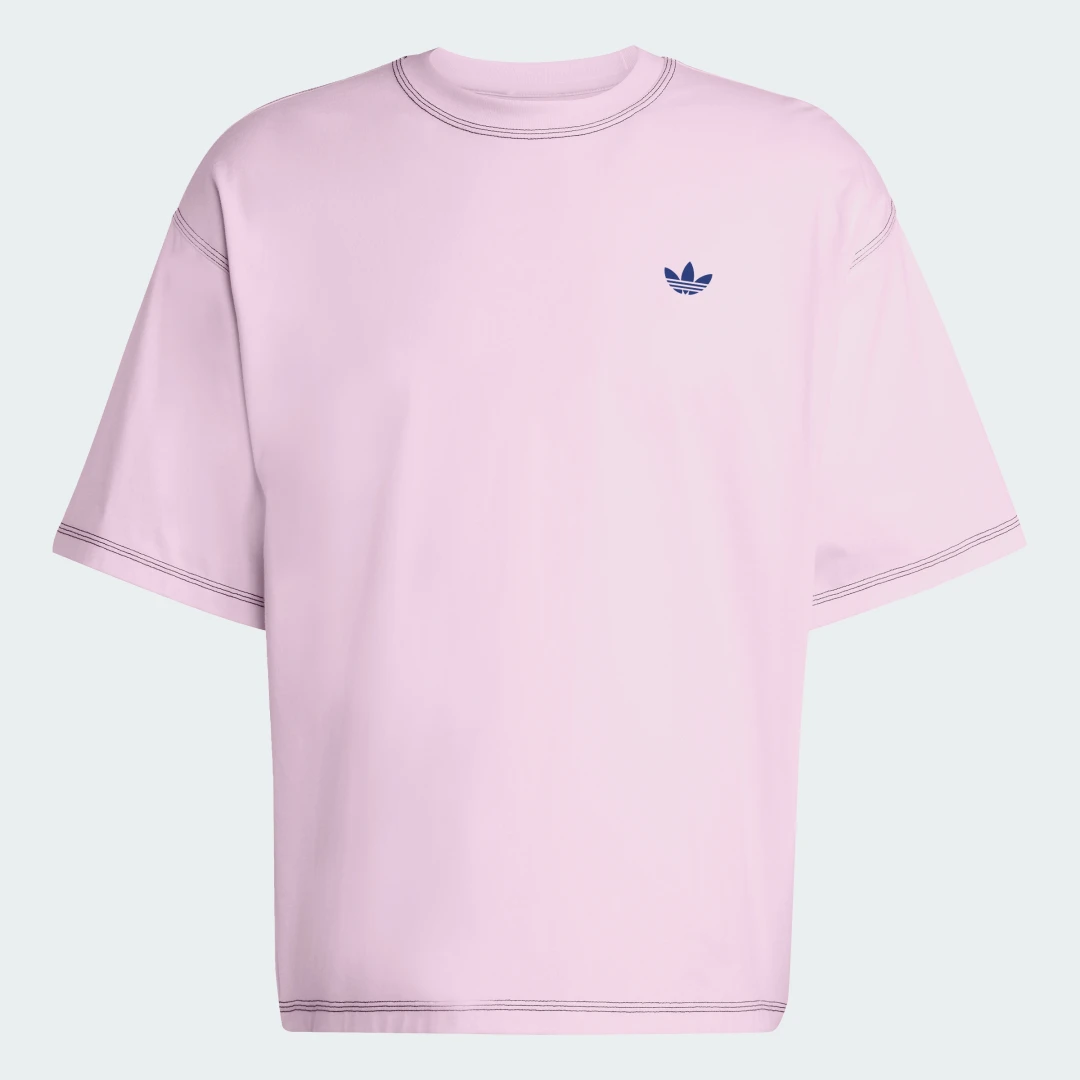 Thumbnail 3 de Camiseta REVTEXT GFX de Adidas: comodidad y estilo en rosa para el día a día