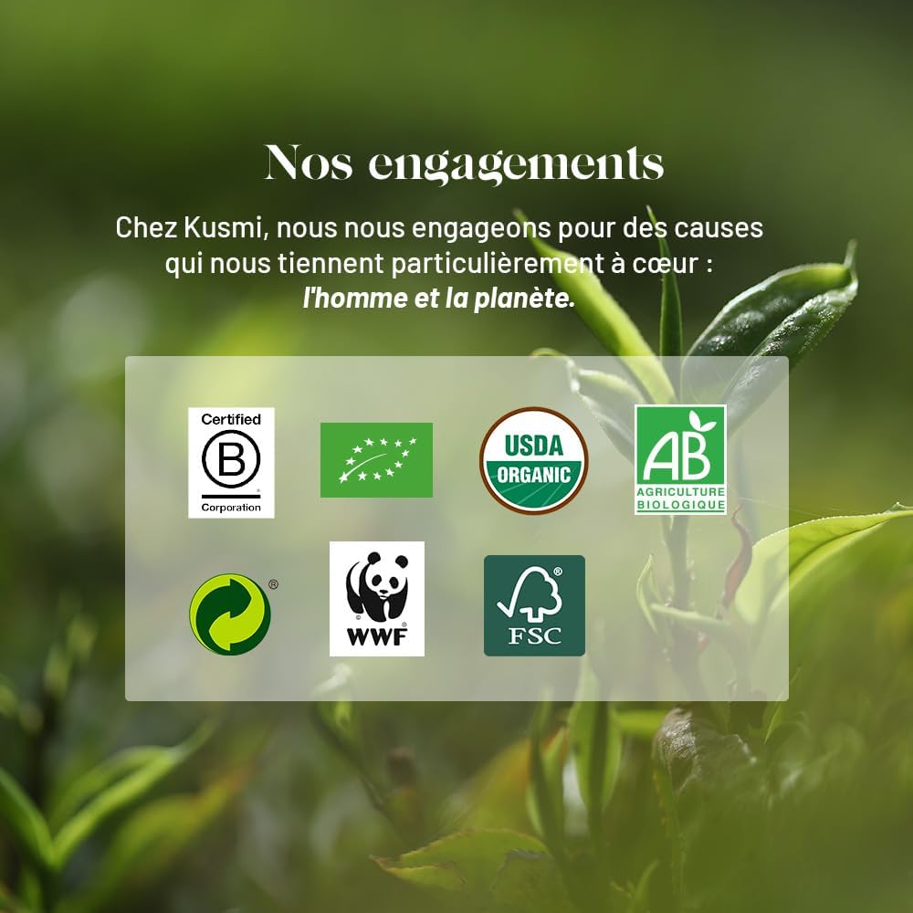 Thumbnail 5 de Kusmi Tea Coffret « Les Thés Glacés » bio – assortiment de 24 sachets (6 recettes)