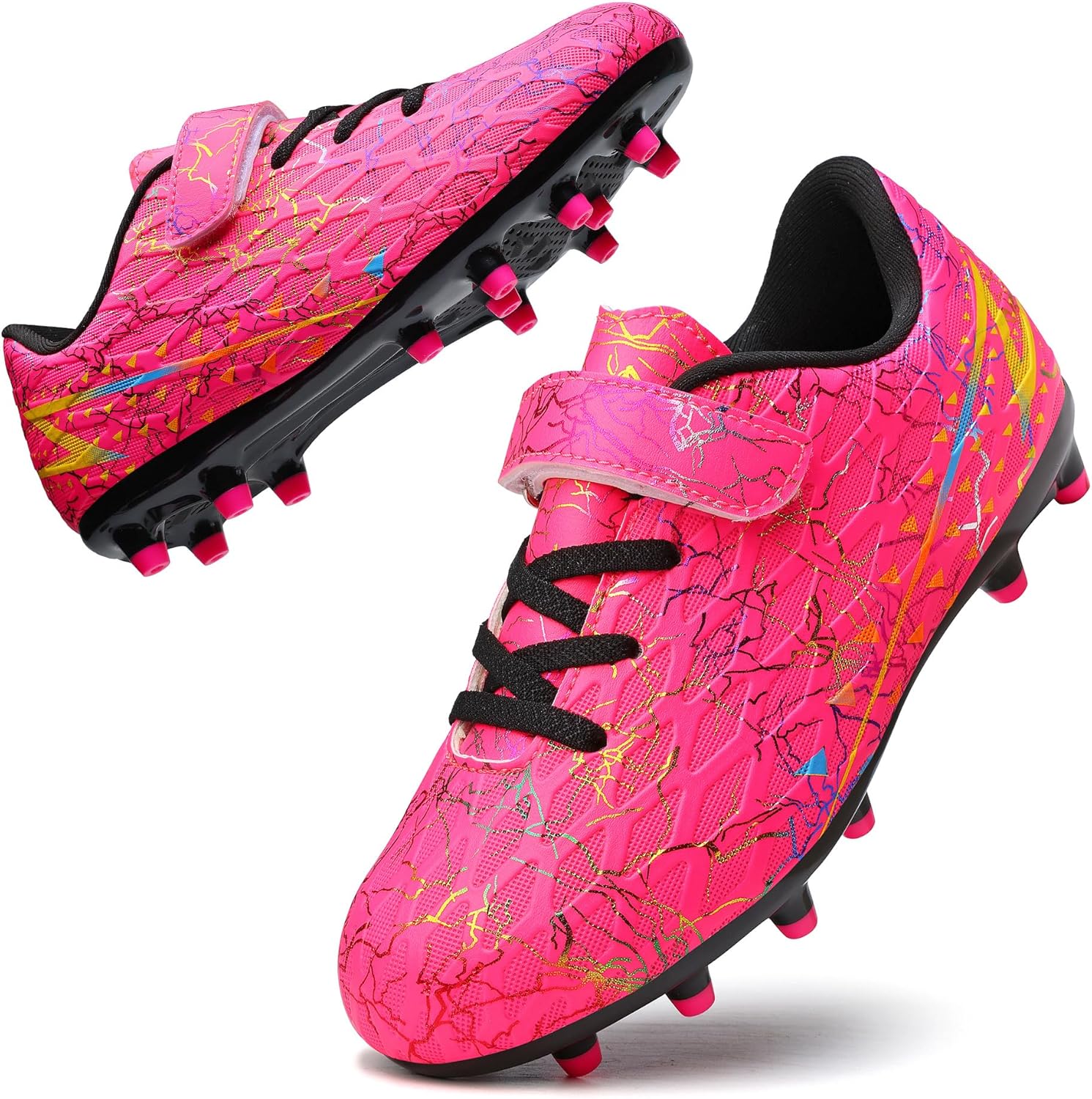 Boys Football Boots Shoes for Kids and Teens – FG/AG Soccer Training Shoes