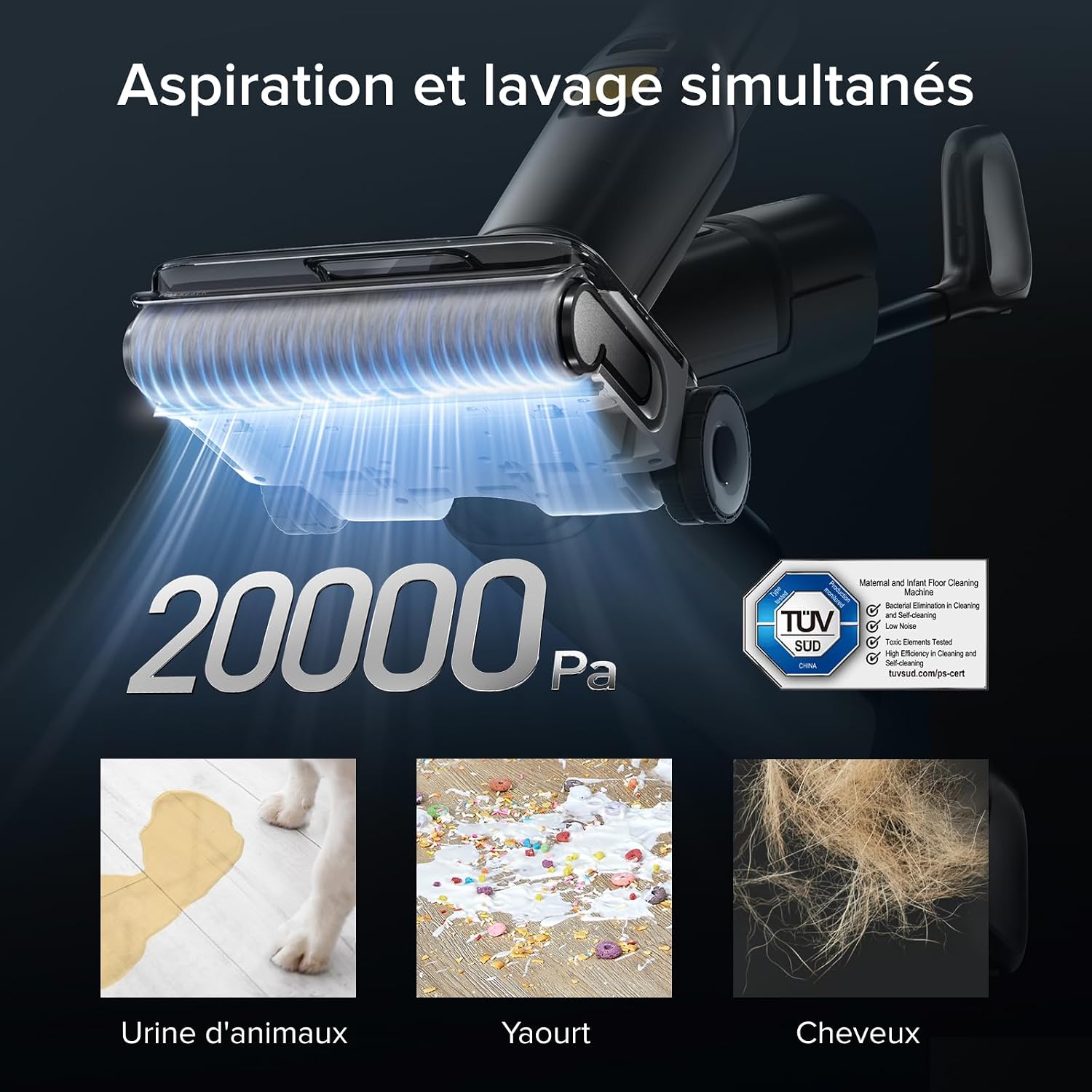 Thumbnail 3 de roborock F25 XT aspirateur laveur 20 000 Pa