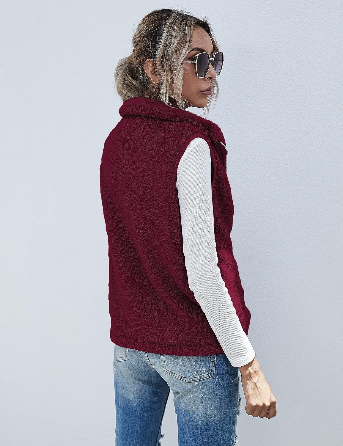 Thumbnail 4 de Rapbin Teddy Fleece Weste Damen