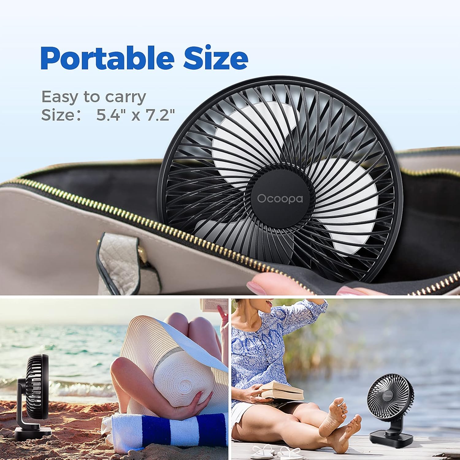 Thumbnail 3 de OCOOPA USB Desk Fan 4000mAh
