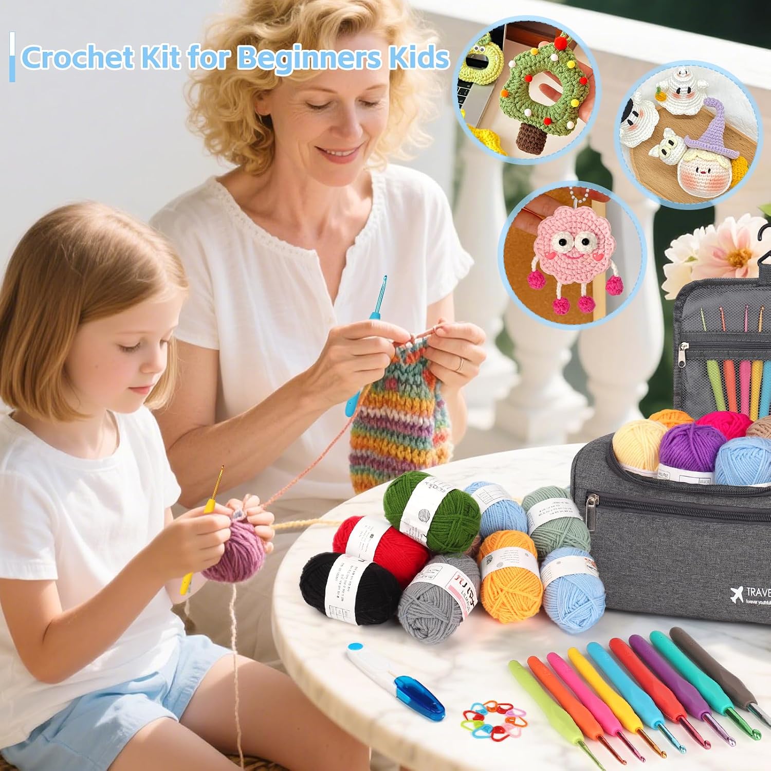 Thumbnail 6 de Reessy Crochet Kit 88 PCS for Beginners