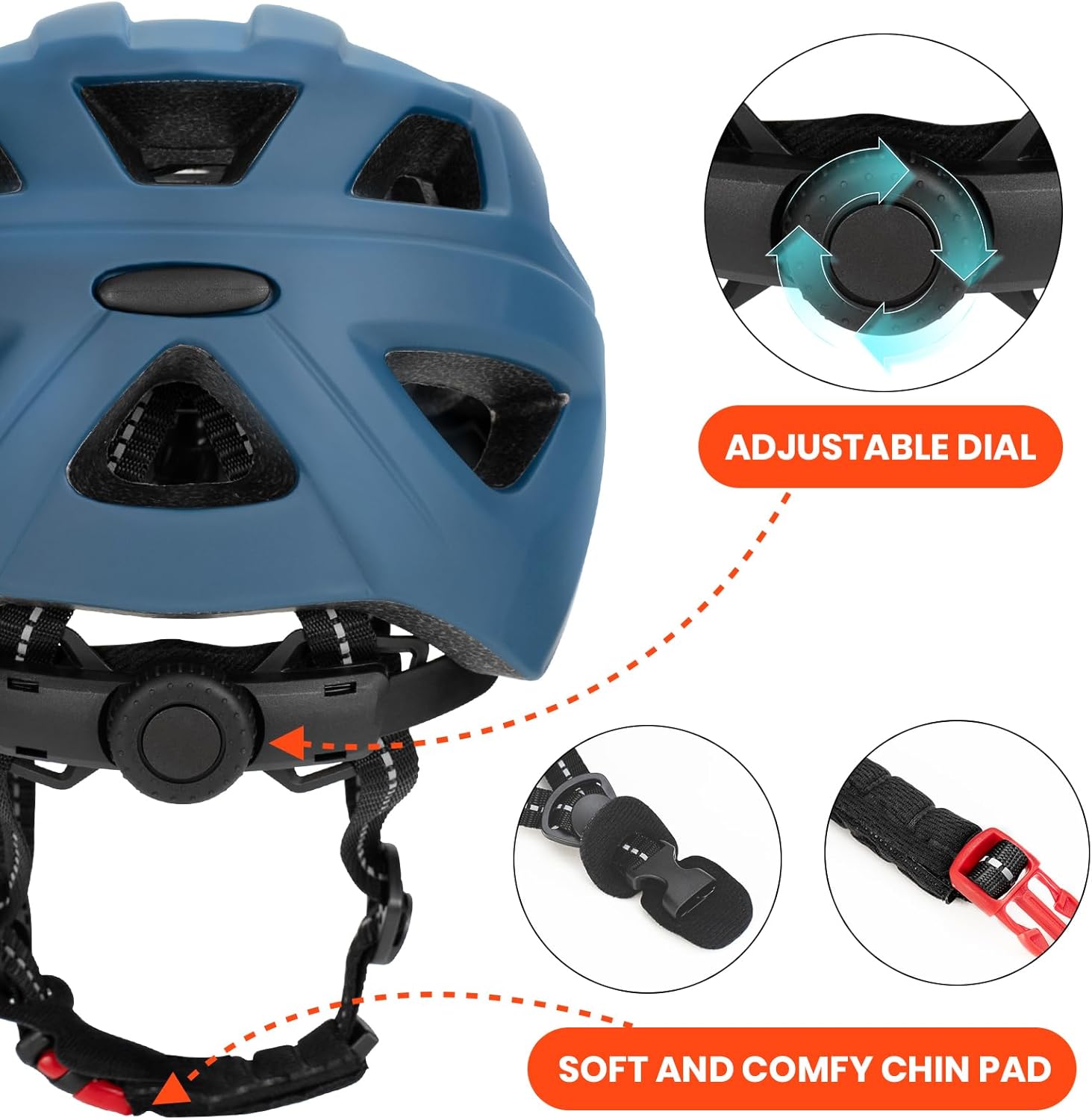 Thumbnail 3 de Favoto Kids Bike Helmet: Adjustable, Lightweight, and Multi-Sport Safety for Young Riders