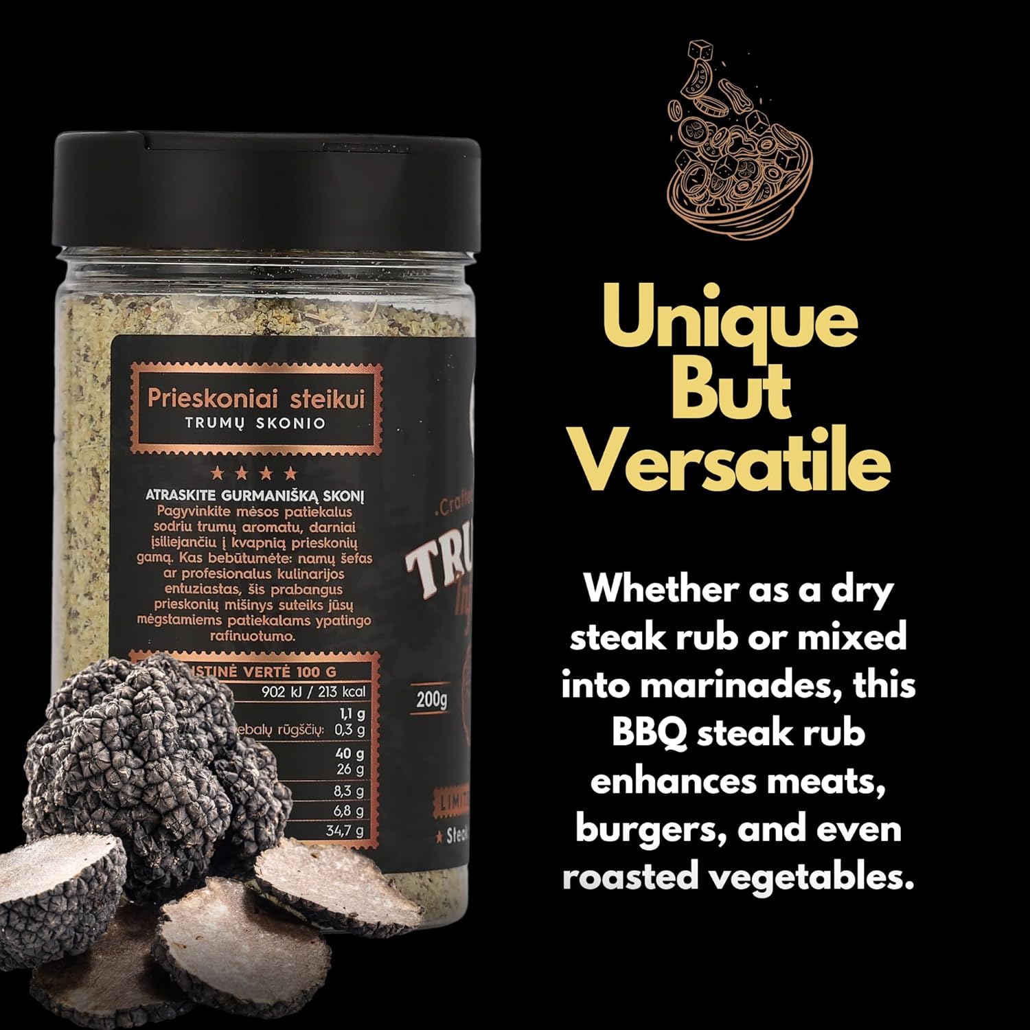 Thumbnail 6 de Saldva Premium Truffle Steak Rub 200 g