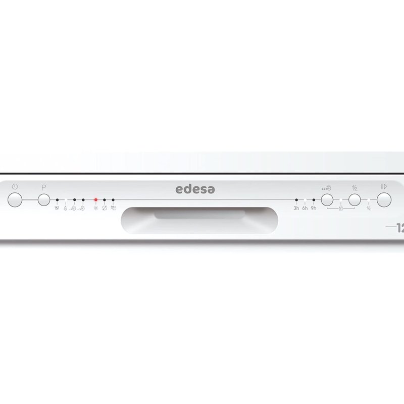 Detalle 2 de Edesa EDW-6120 WH Lavavajillas 12 cubiertos
