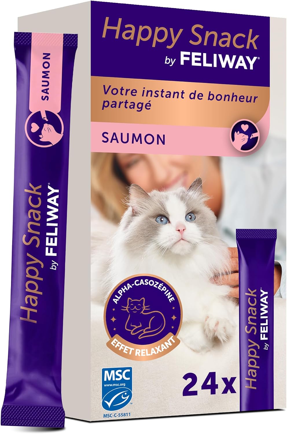 Detalle de Happy Snack by FELIWAY - Friandises apaisantes pour chats
