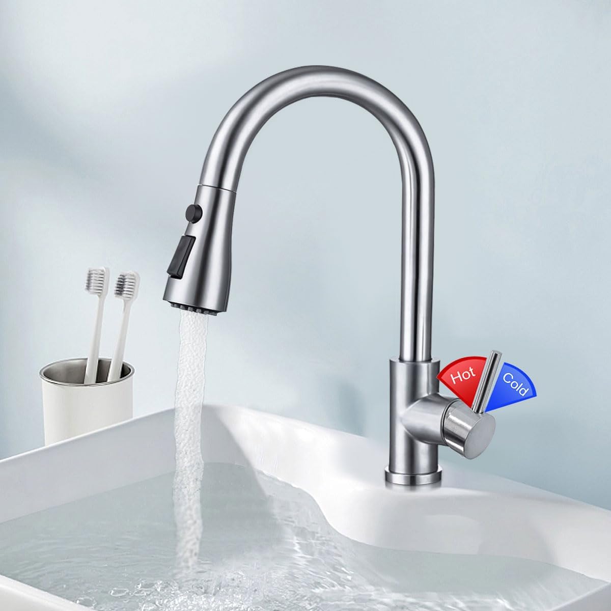 Thumbnail 3 de HASVREOG Kitchen Pull-Down Faucet