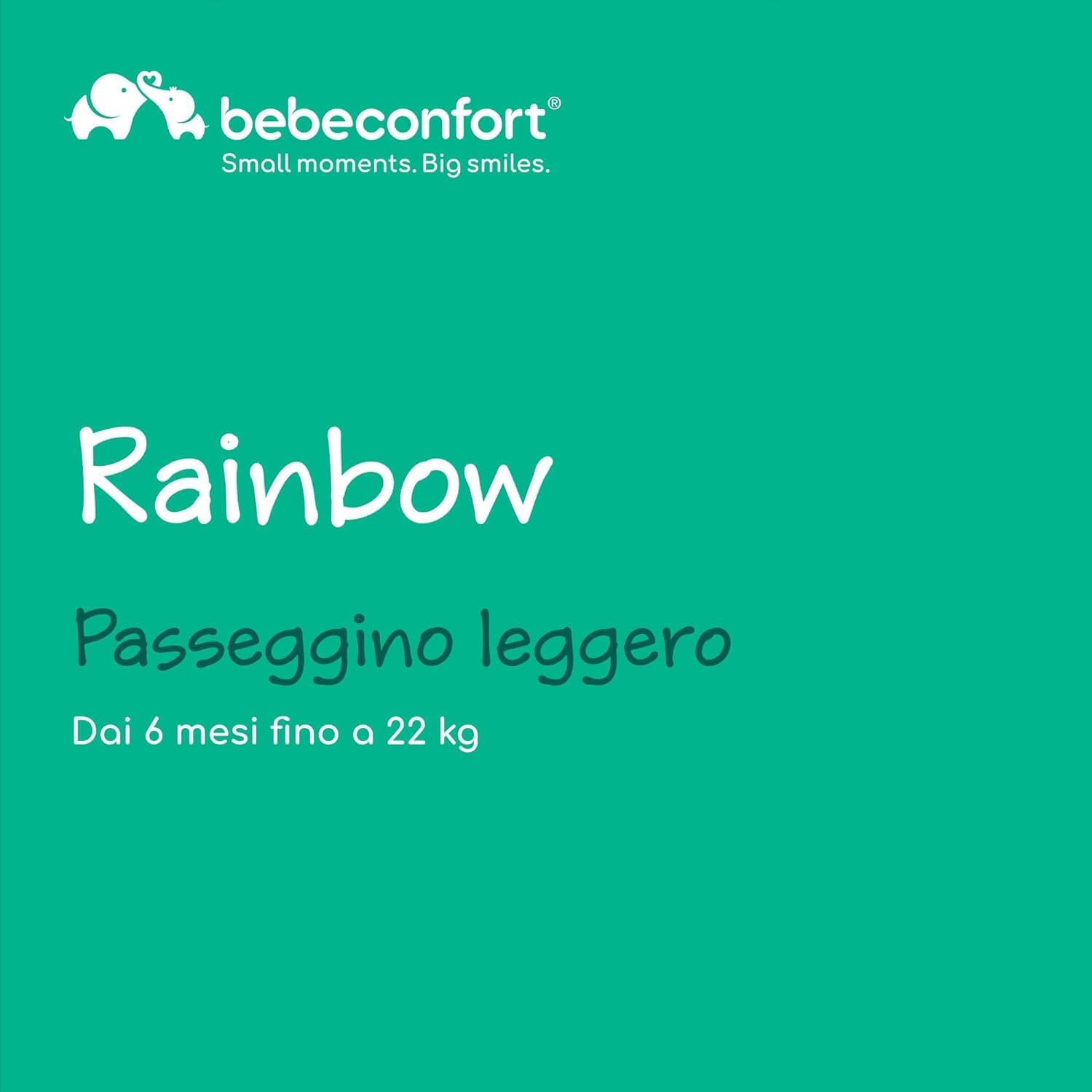 Detalle 2 de Bebeconfort Rainbow passeggino leggero reclinabile 22 kg
