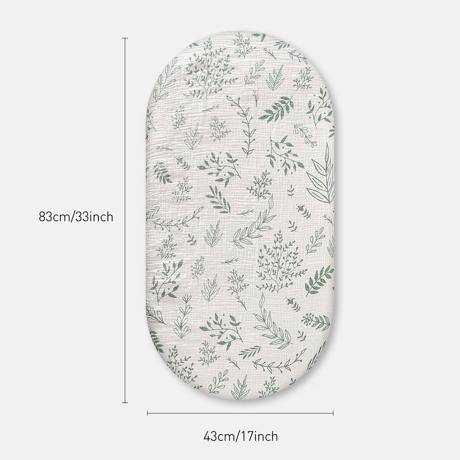 Thumbnail 3 de Muslin pram fitted sheet pack of 2