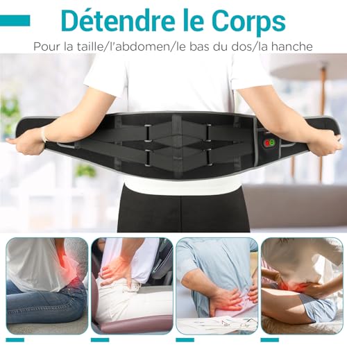 Thumbnail 5 de Comfytemp Ceinture lombaire chauffante sans fil, chaleur et vibrations