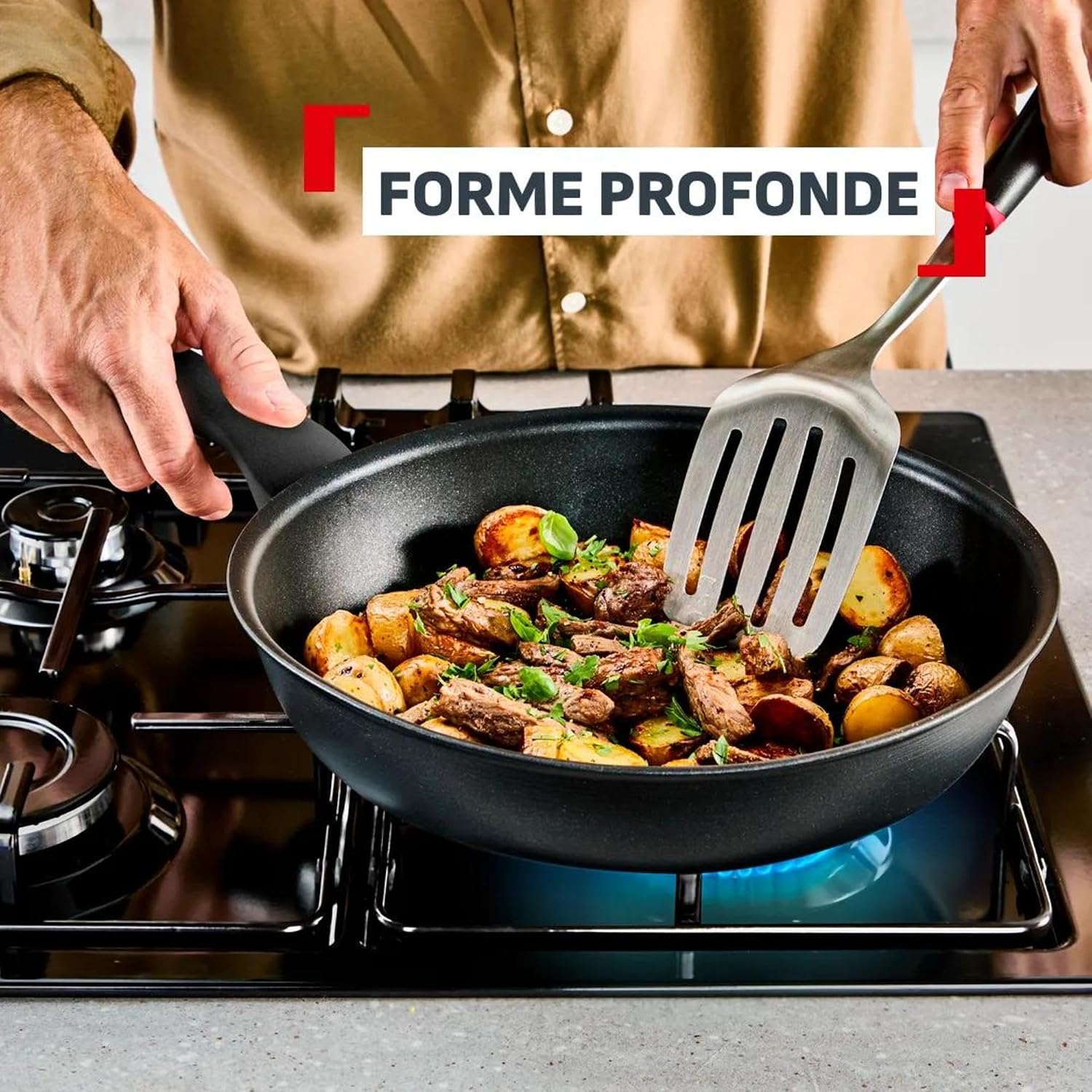 Thumbnail 4 de Tefal Explore Poêle 24 cm avec Revêtement FusionCore – Induction, pour 2–3 personnes