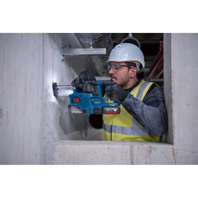Thumbnail 1 de Bosch GBH 18V-22 PROFESSIONAL SDS Plus: martillo perforador inalámbrico 18 V para taladrar y cincelar