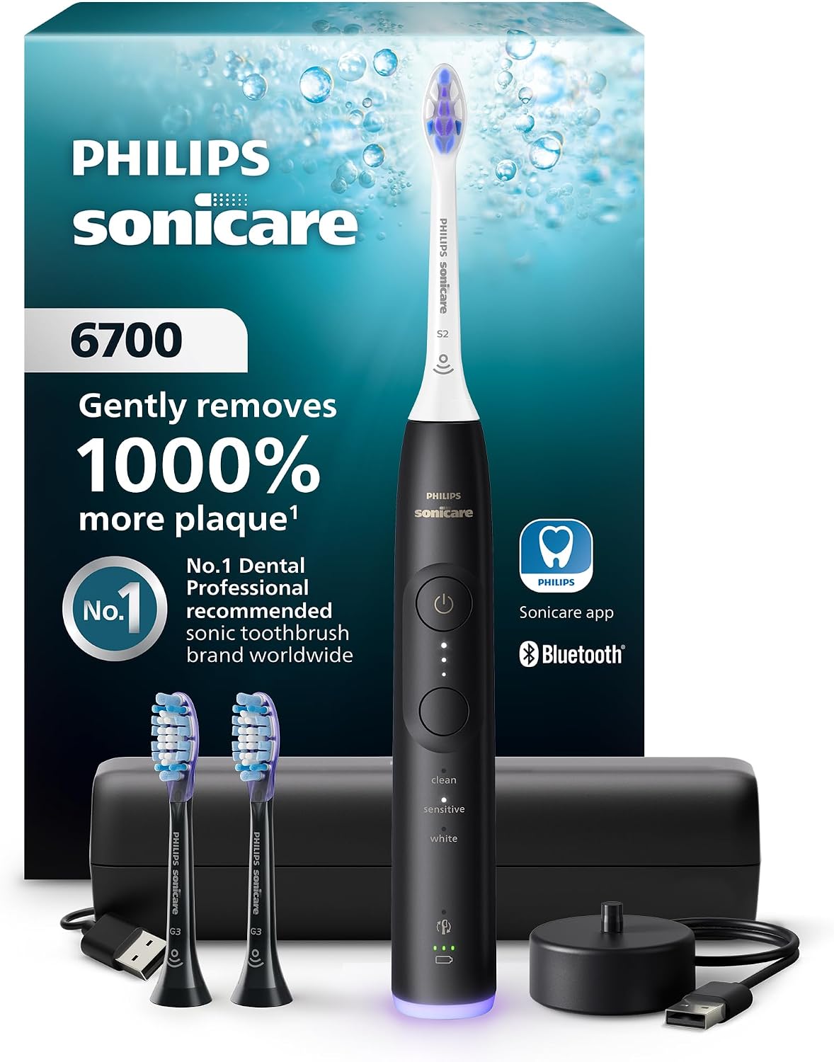 Imagen de Philips Sonicare 6700 Series Electric Toothbrush HX7411/06 en OfertitasTOP
