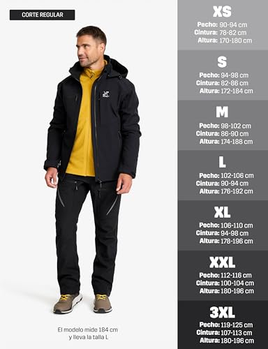 Detalle 2 de RevolutionRace Hiball Veste Softshell pour randonnée ⚙