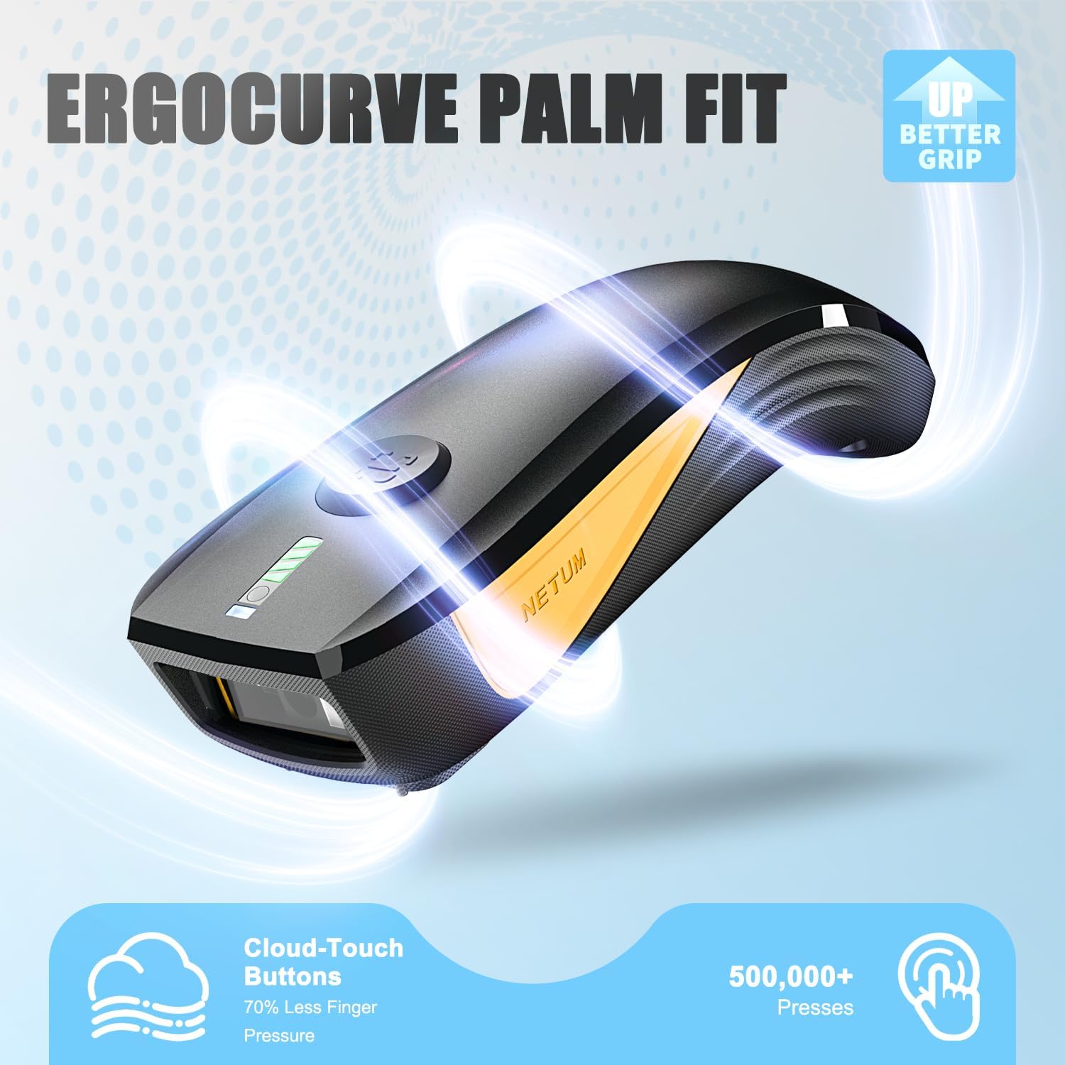 Thumbnail 6 de NETUM CS8501 Wireless QR Code Scanner: lettore barcode 3 in 1, Bluetooth 2.4G USB per inventario
