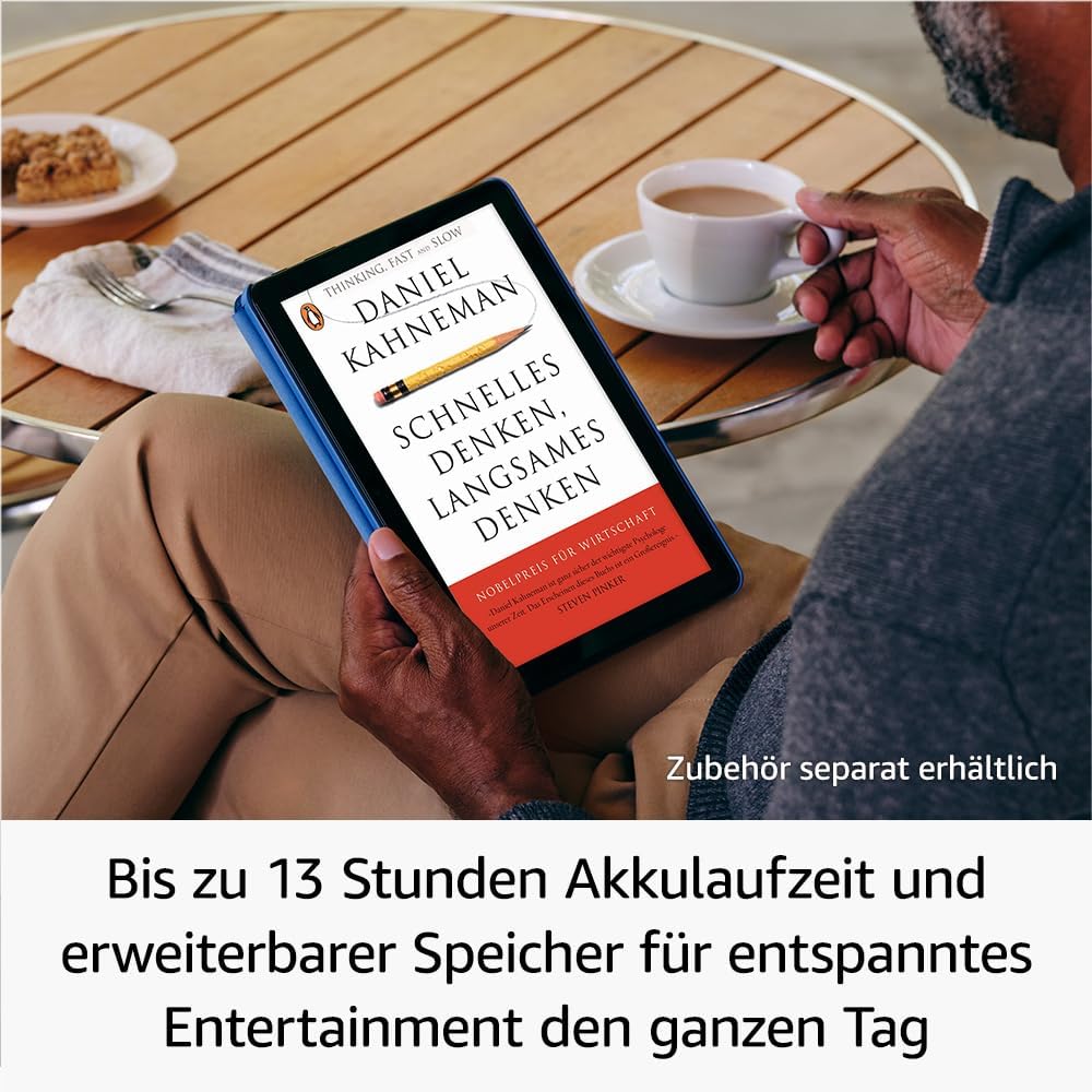 Detalle de Fire HD 10-Tablet 2023 (Neueste Generation) – 10,1 Zoll Full HD, Octa-Core, 3 GB RAM, bis zu 13 Stunden Akku