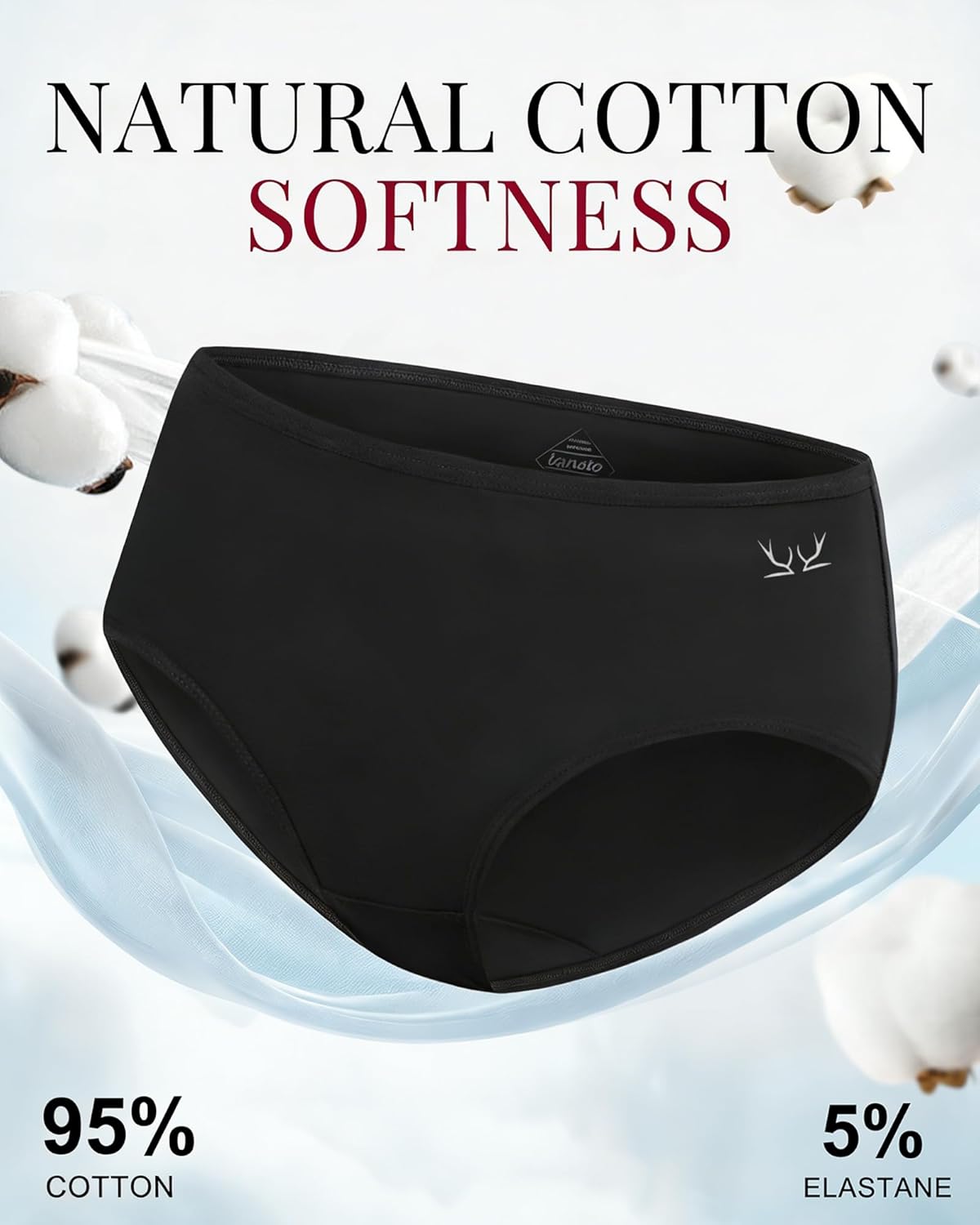 Thumbnail 3 de Cholewy Womens Underwear Multipack – Soft Cotton Knickers, Pack of 6