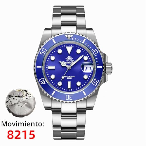 Detalle 2 de ADDIESDIVE AD2503: Reloj automático de buceo para hombre, 200 m, movimiento japonés 8215