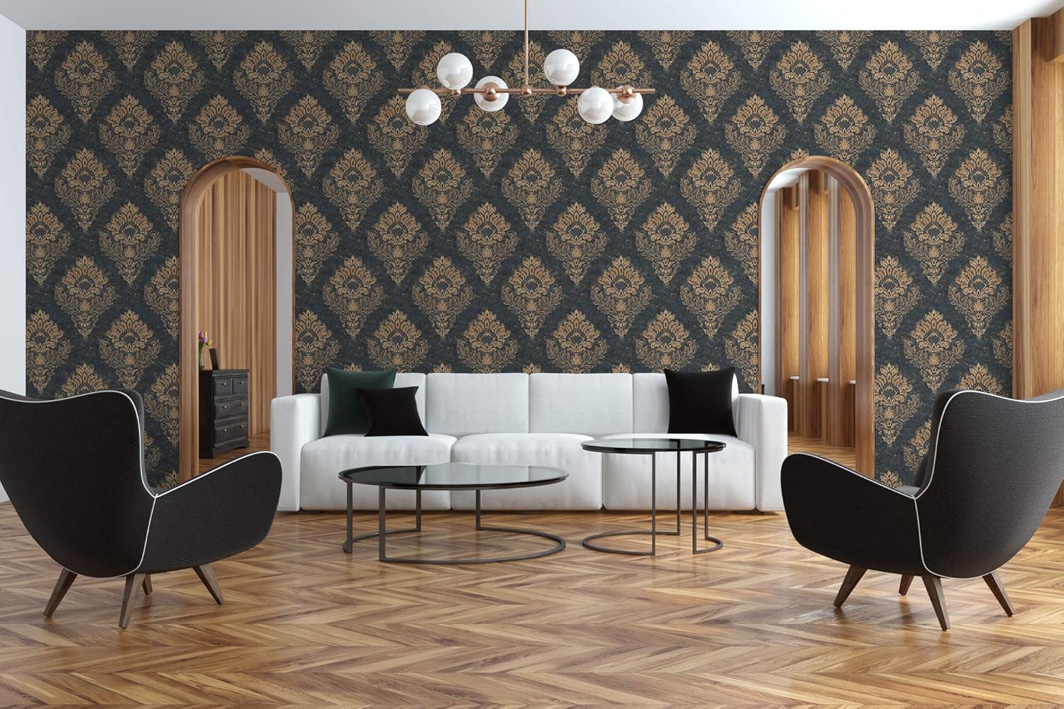 Thumbnail 4 de Papel Pintado Barroco Alena St. Petersburg Metropolitan 🇷🇺