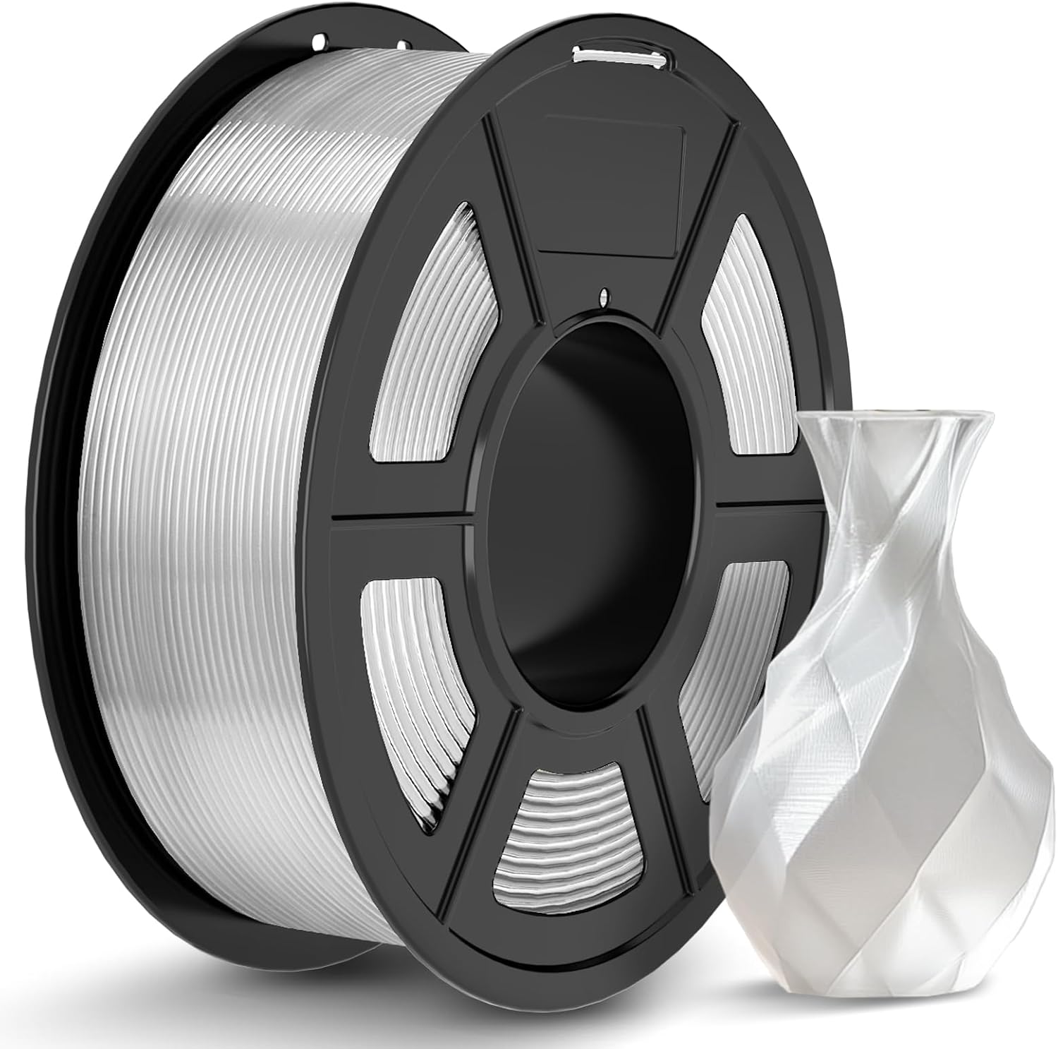 Detalle de TECBEARS PLA Filament 1,75 mm transparent