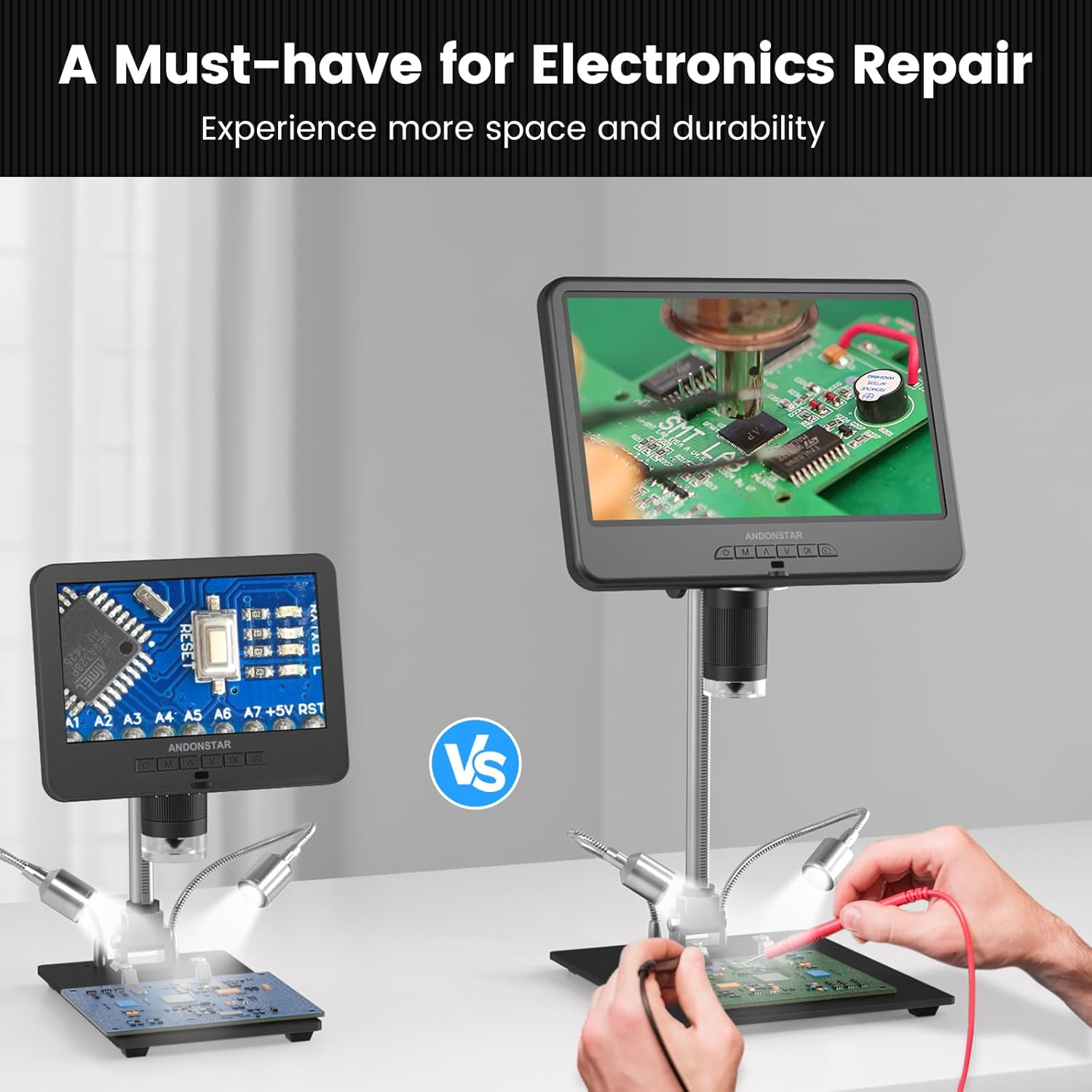 Thumbnail 2 de Andonstar AD210 10.1 Inch Digital Microscope