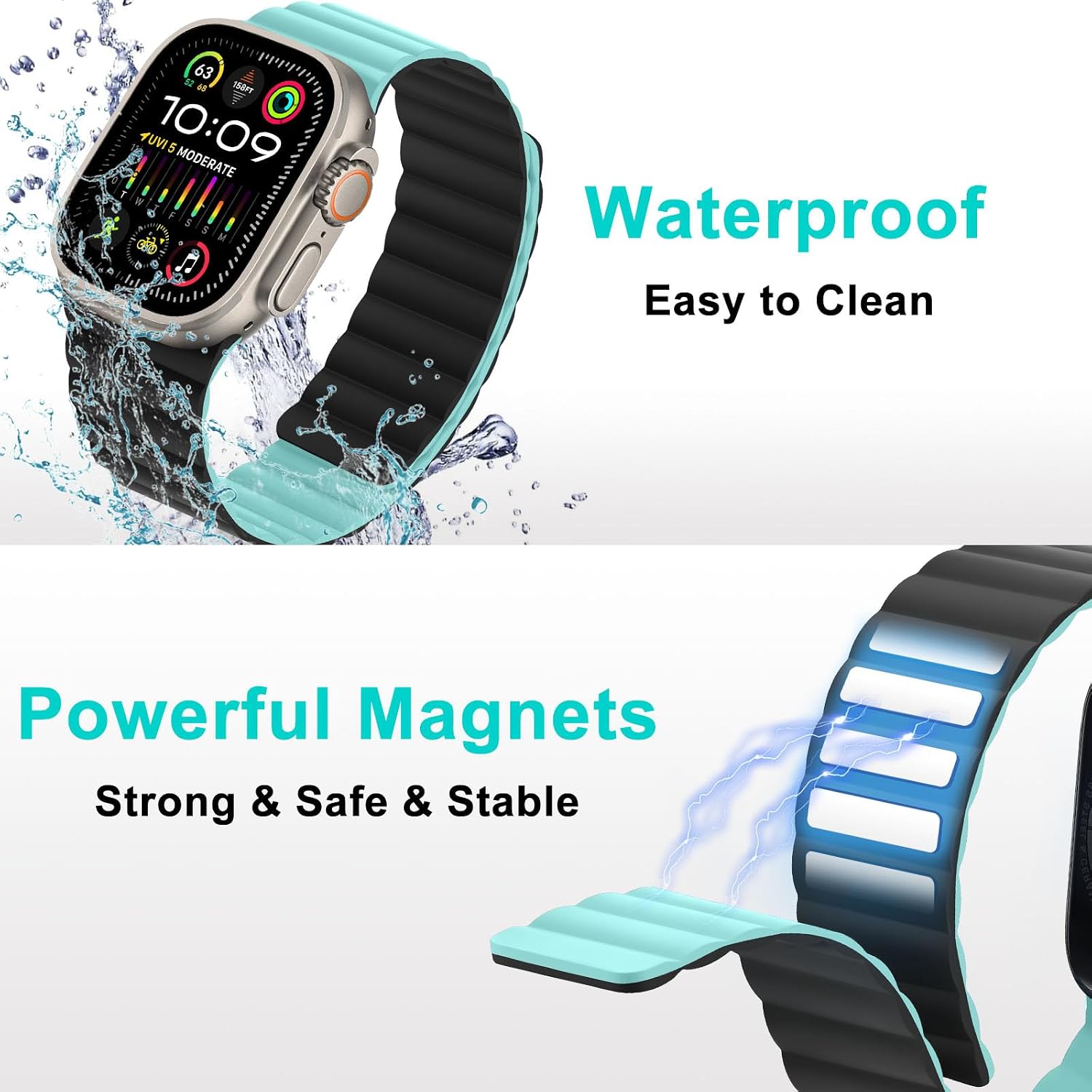 Thumbnail 2 de HITZEE magnetic Apple Watch strap 49mm