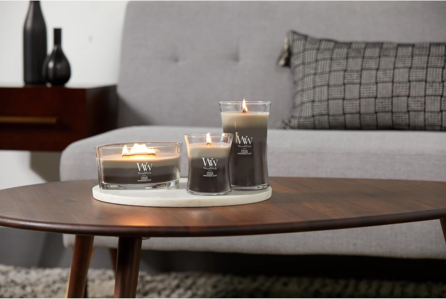 Thumbnail 3 de WoodWick Large Hourglass Candle