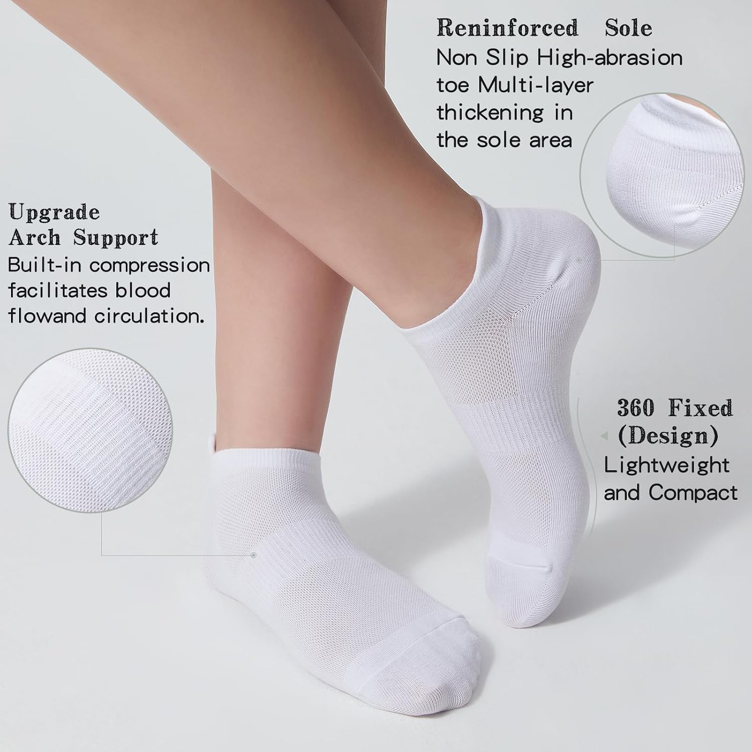 Thumbnail 5 de Varietyou No-Show Ankle Socks