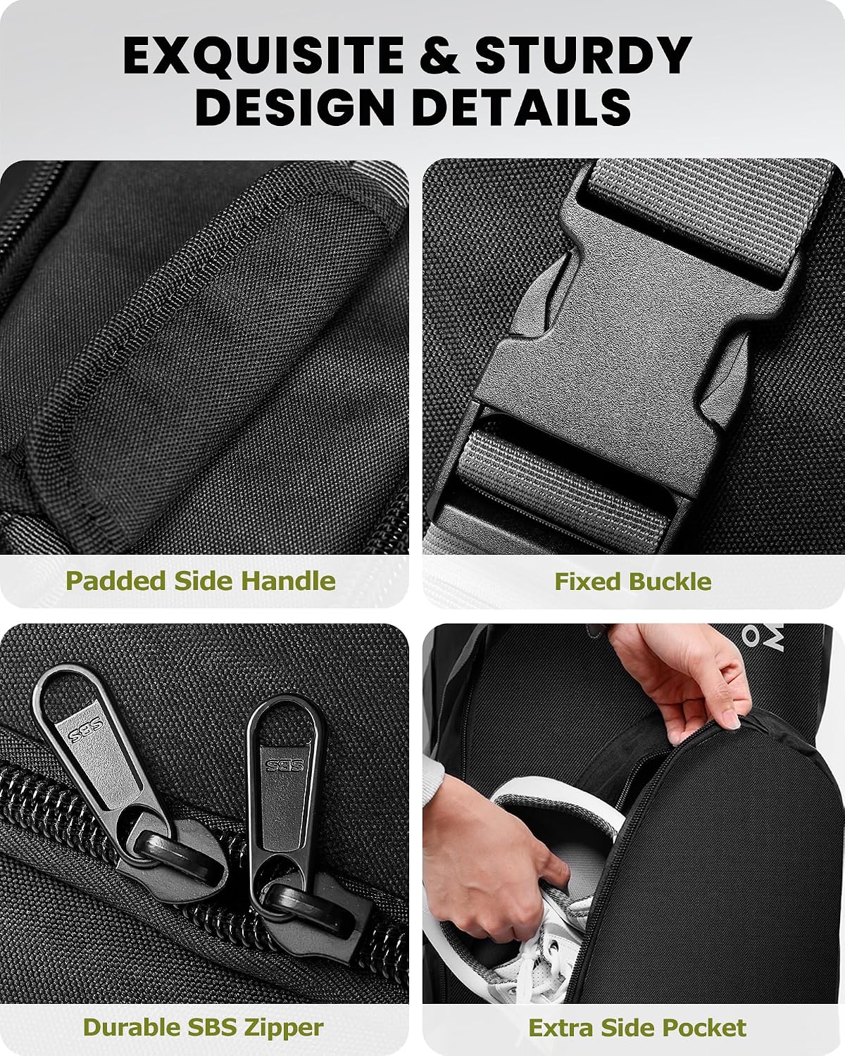 Thumbnail 5 de OutdoorMaster Padded Golf Travel Bag