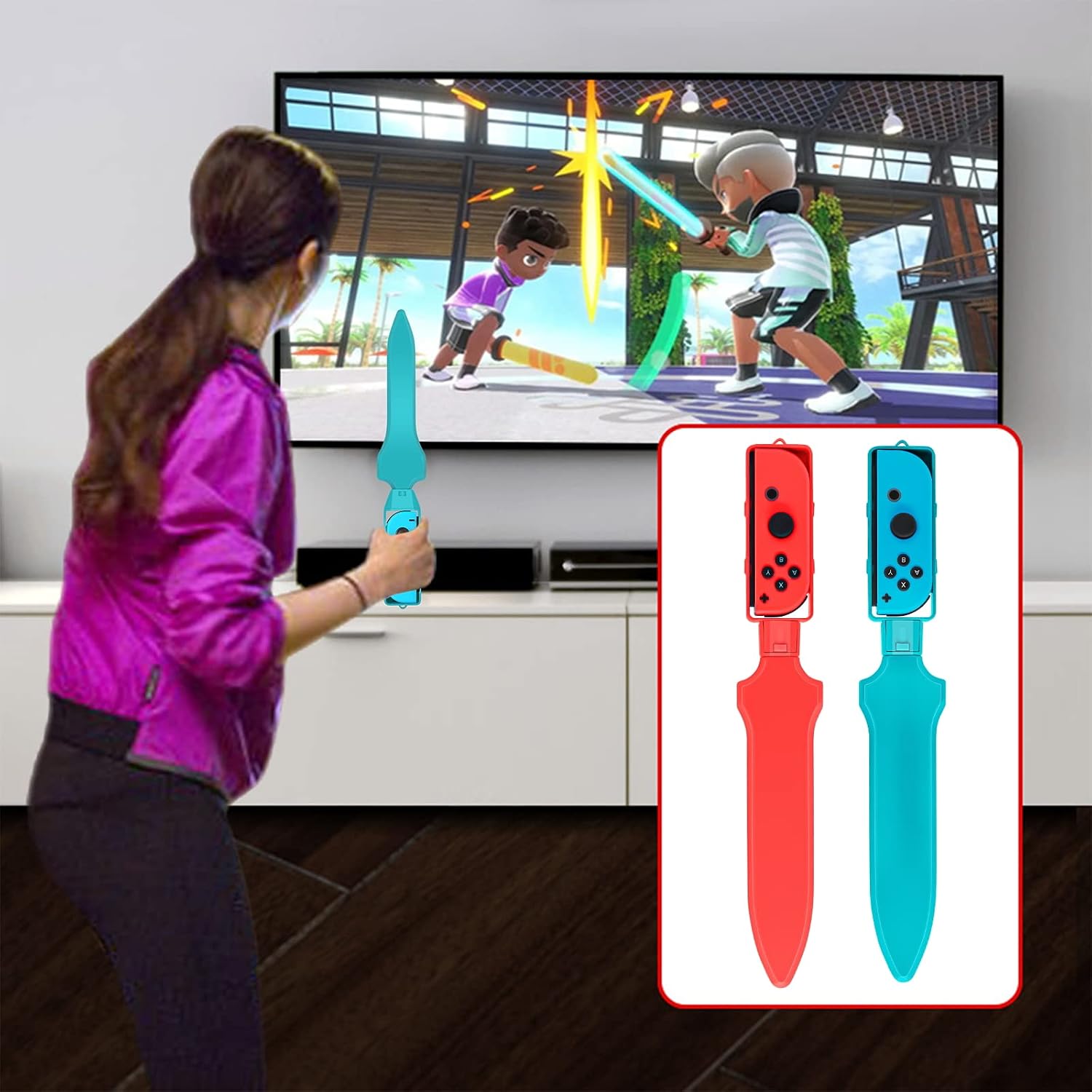 Thumbnail 6 de Nintendo Switch 2025 Sports Accessories Bundle 10-in-1