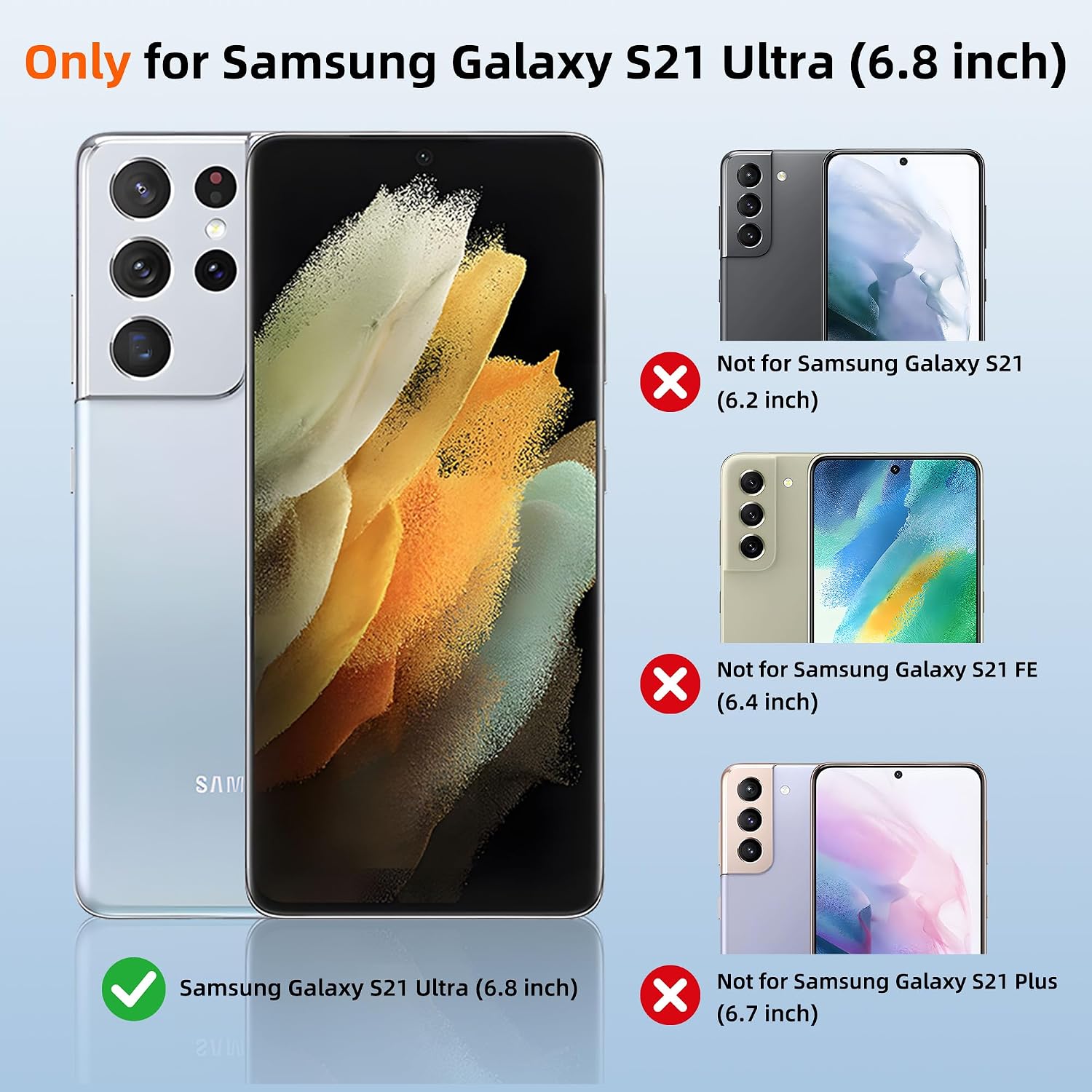 Detalle 2 de Samsung Galaxy S21 Ultra case, liquid silicone
