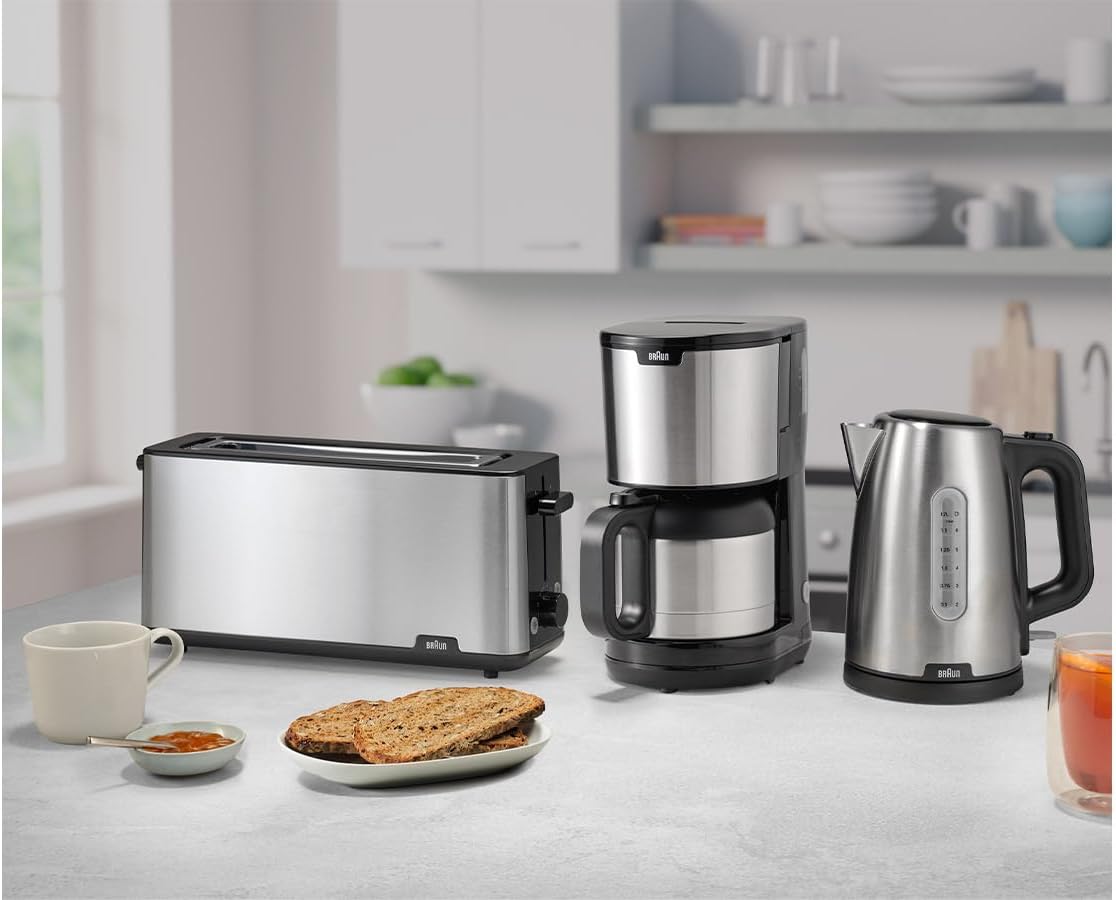 Thumbnail 4 de Braun PurShine HT1610BK, Tostadora Negra 25 cm 🍞