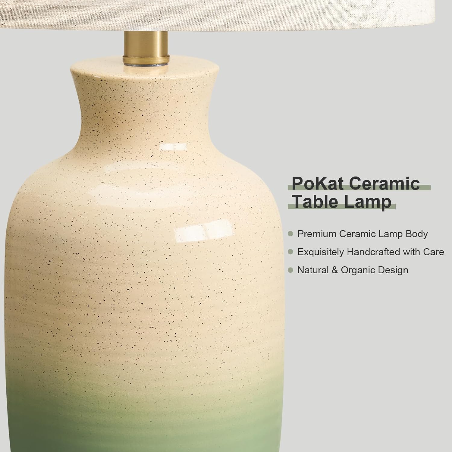 Detalle de PoKat Table Lamp, 24-Inch