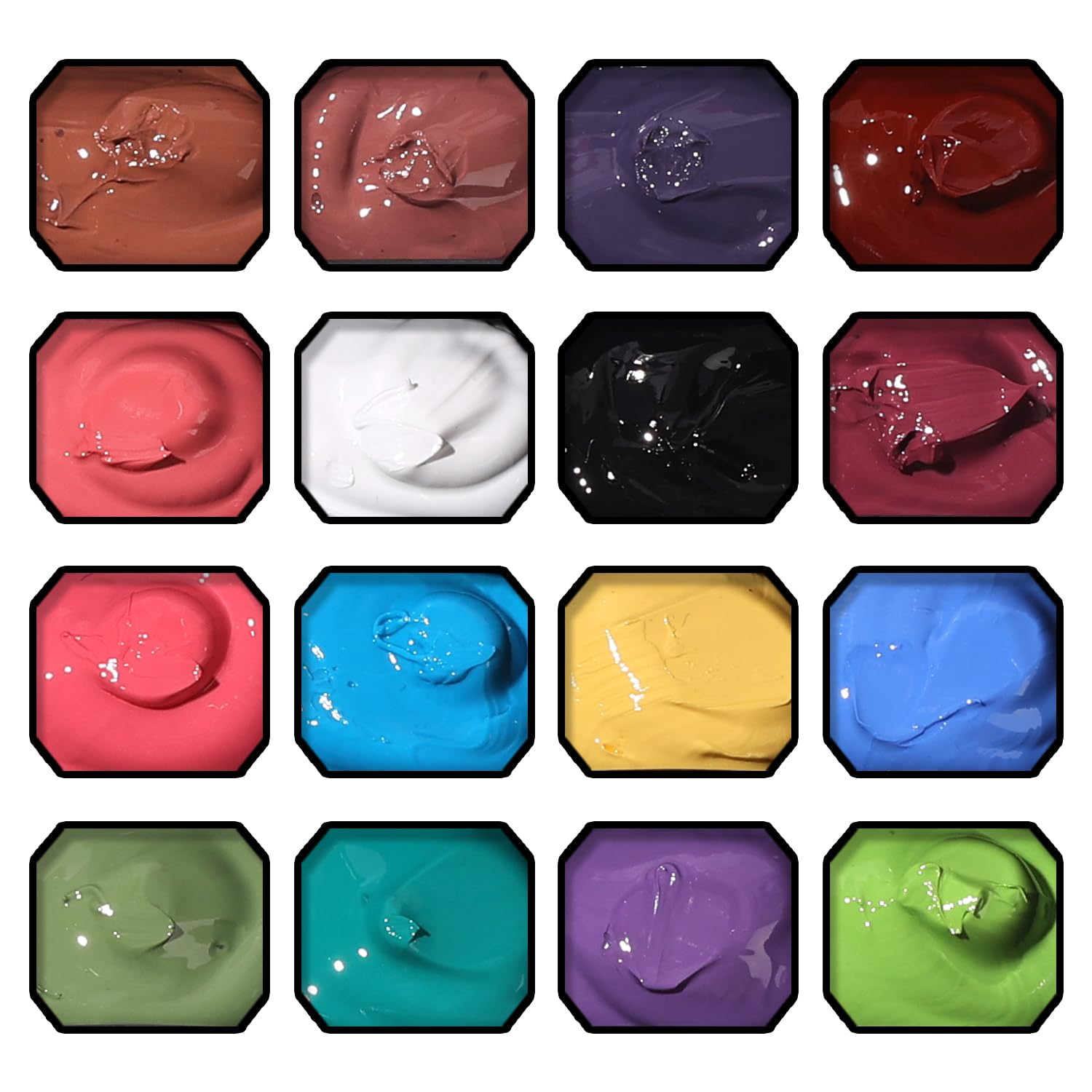 Thumbnail 6 de Karroy Sponge Pat Paint Nail Gel - Ombre Gradient Nail Art (16 Colors B)