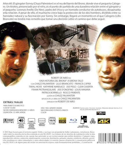 Thumbnail 1 de Una Historia del Bronx (BD 1993) – New Edition, investigación y contexto de Bronx Tale