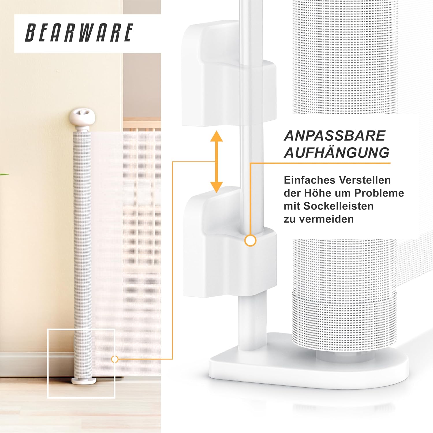 Thumbnail 3 de CSL Schutzgitter Treppe Baby bis 180 cm