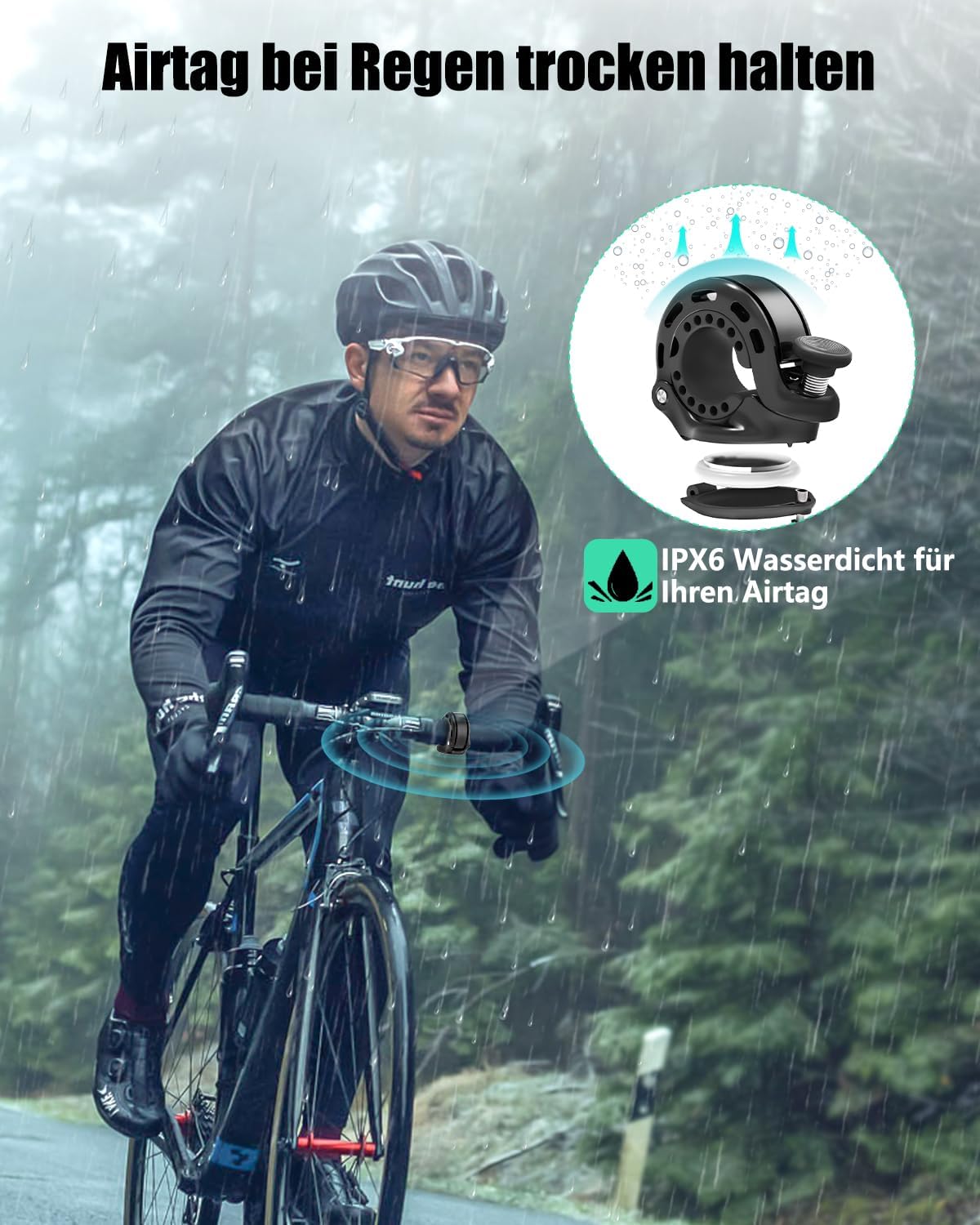 Thumbnail 5 de Fahrradklingel mit AirTag-Versteck 110 dB