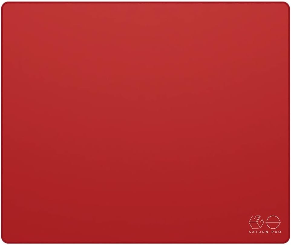 Thumbnail 1 de Lethal Gaming Gear Saturn Pro tapis de souris gamer XL Soft rouge 490 x 420 x 4 mm