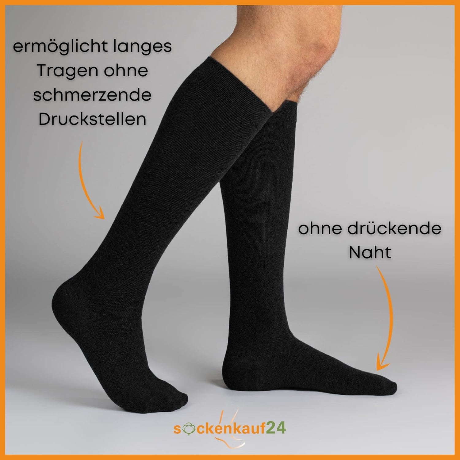 Thumbnail 6 de sockenkauf24 Stützstrümpfe 2 Paar Kompressionsstrümpfe