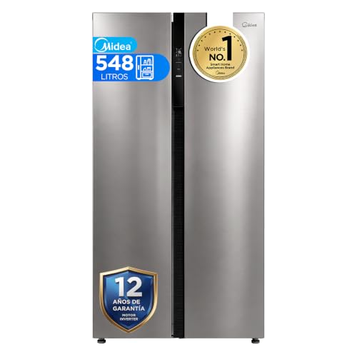 Midea frigorífico americano No Frost de 548 L con motor Inverter y panel táctil