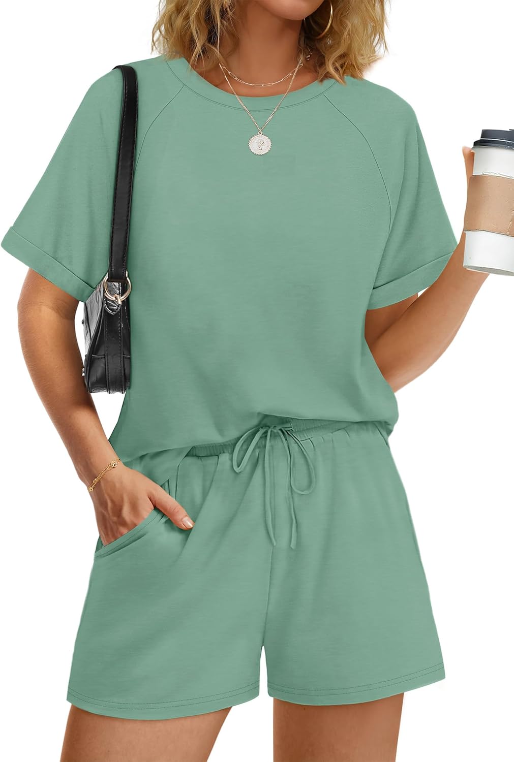 Thumbnail 1 de WIHOLL Two Piece Short Set for Women