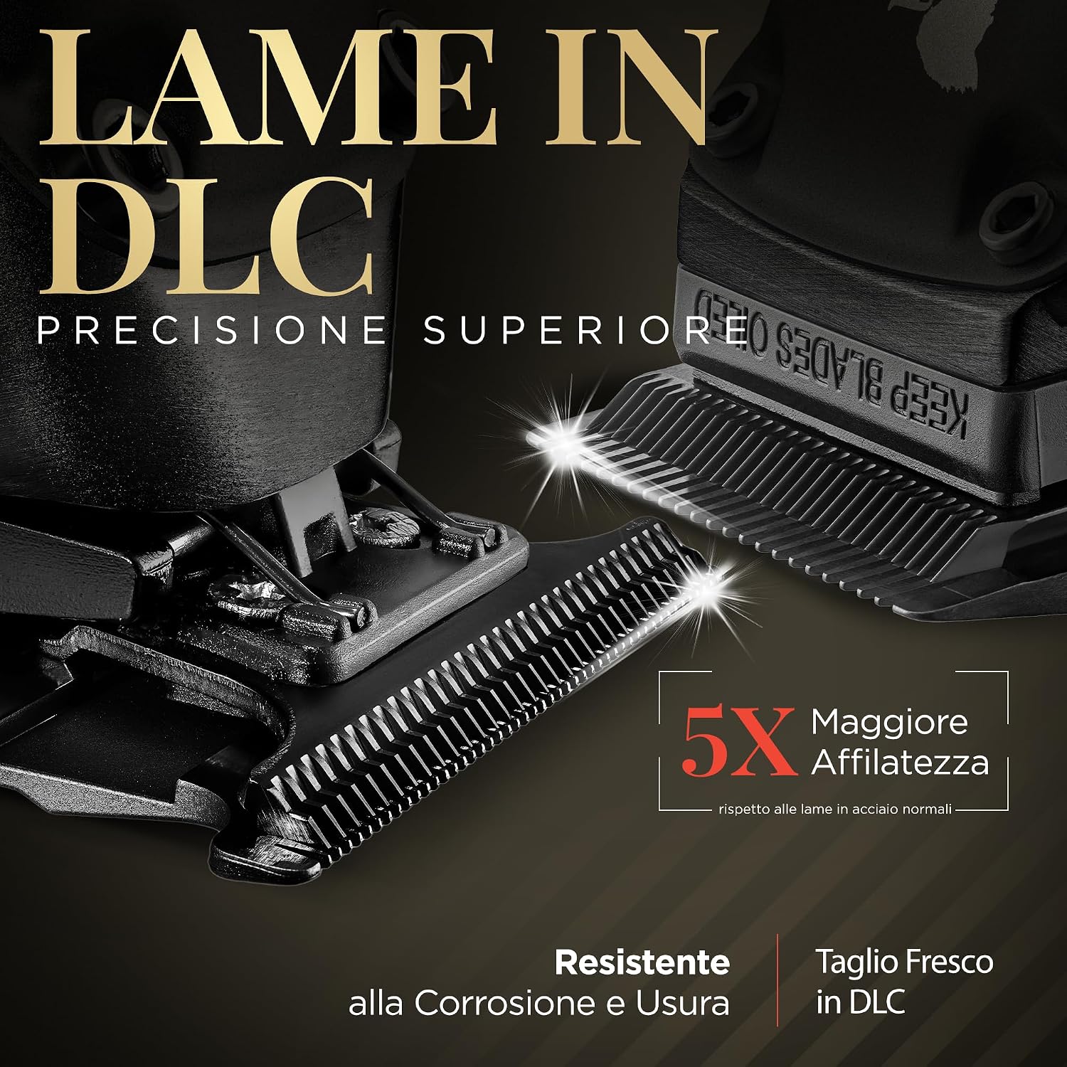 Thumbnail 6 de Fagaci Tagliacapelli Uomo Professionale con Precisione Superiore – Lame ceramica/DLC, Motore brushless, 0 mm