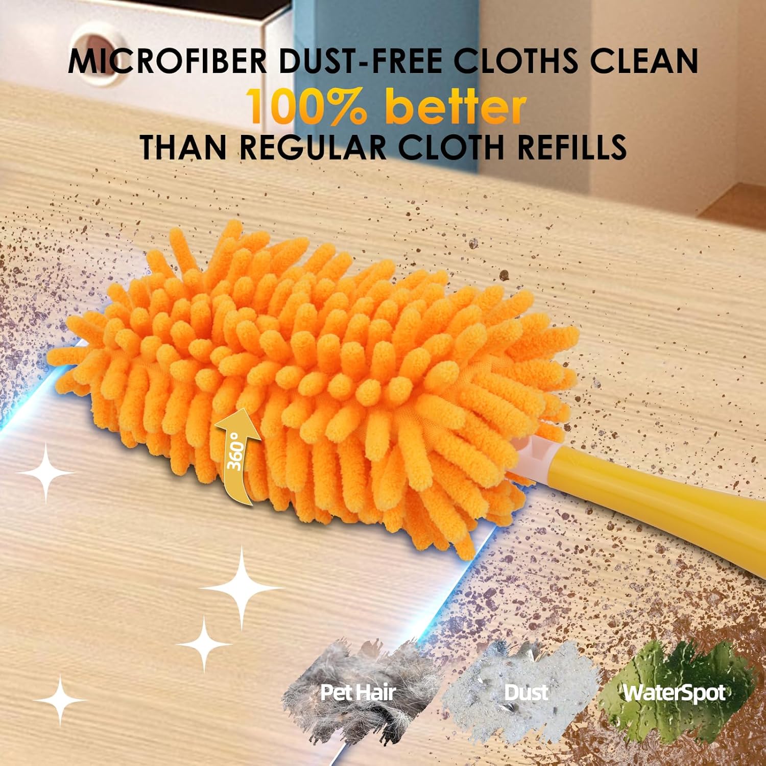 Detalle de Redones Dusters for Swiffer - Reusable Duster Refills (8 Pack)