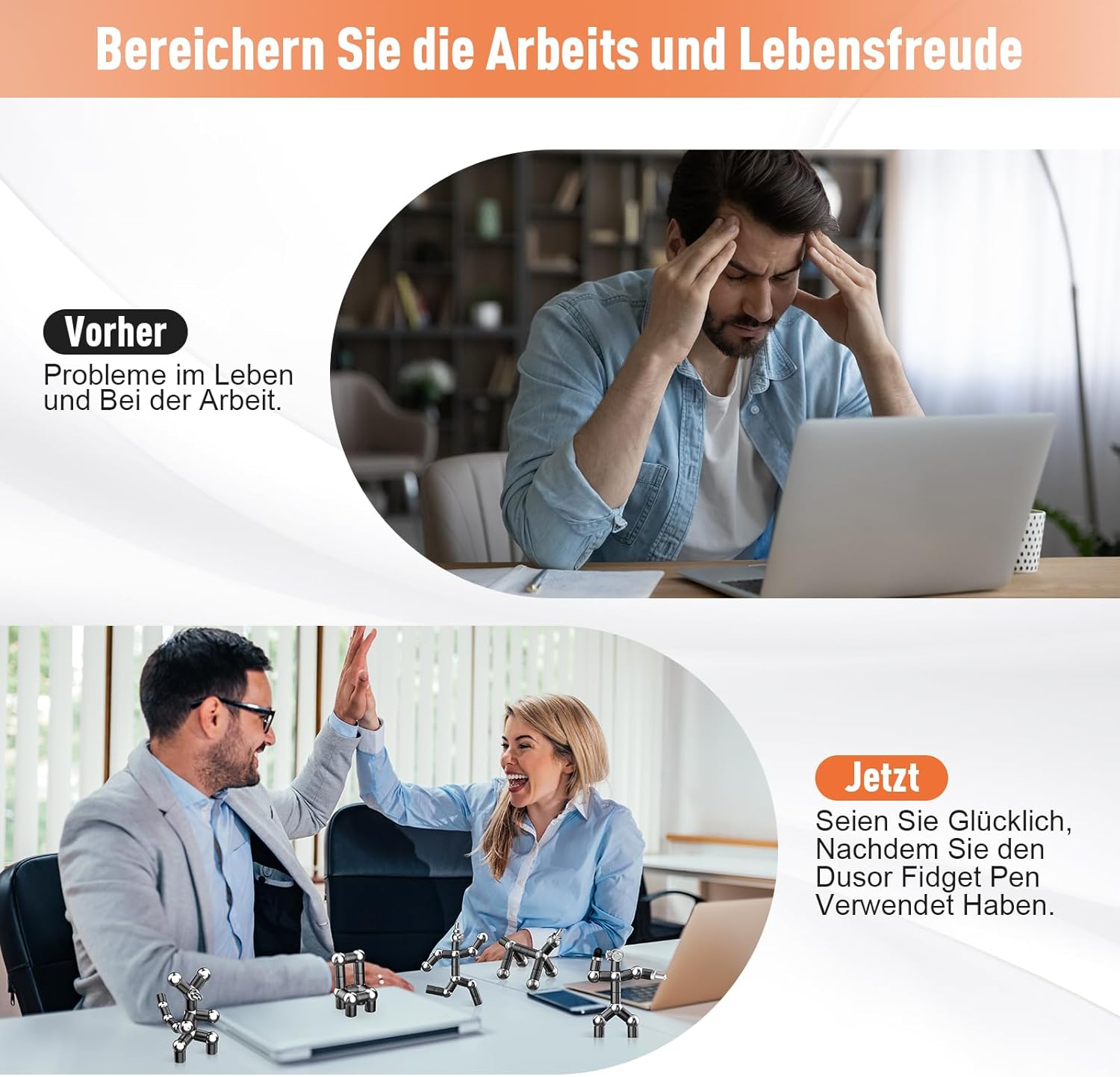 Thumbnail 3 de Dusor Magnetic Fidget Pen – Geschenk für Männer 🎁