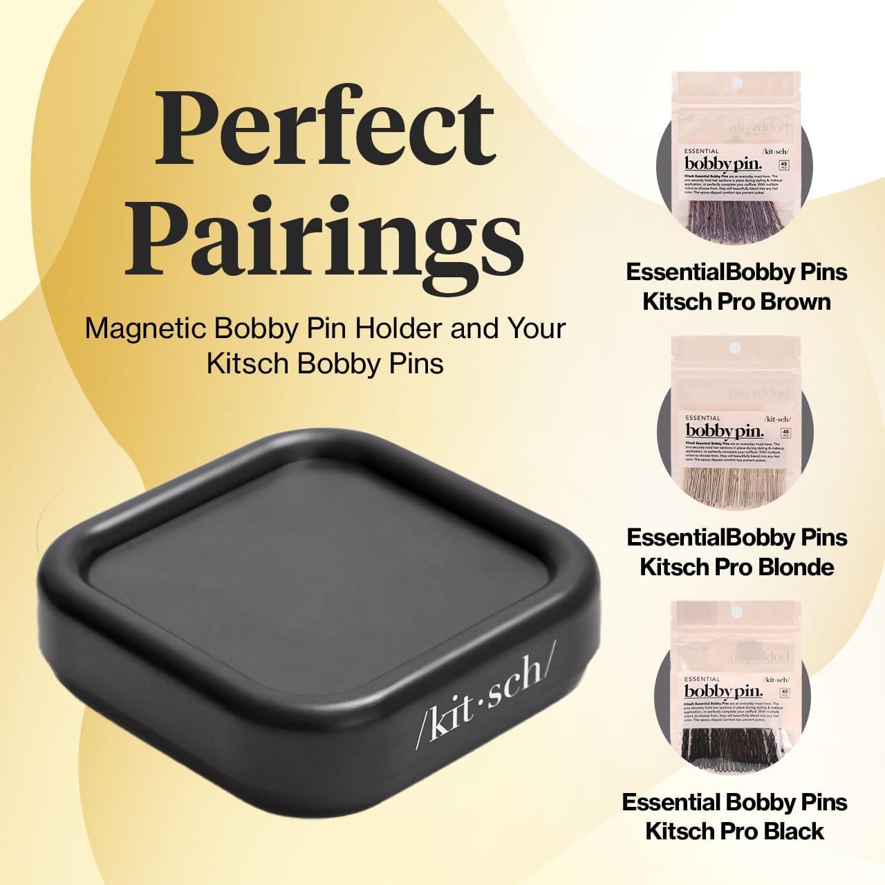 Thumbnail 5 de Kitsch Magnetic Bobby Pin Holder