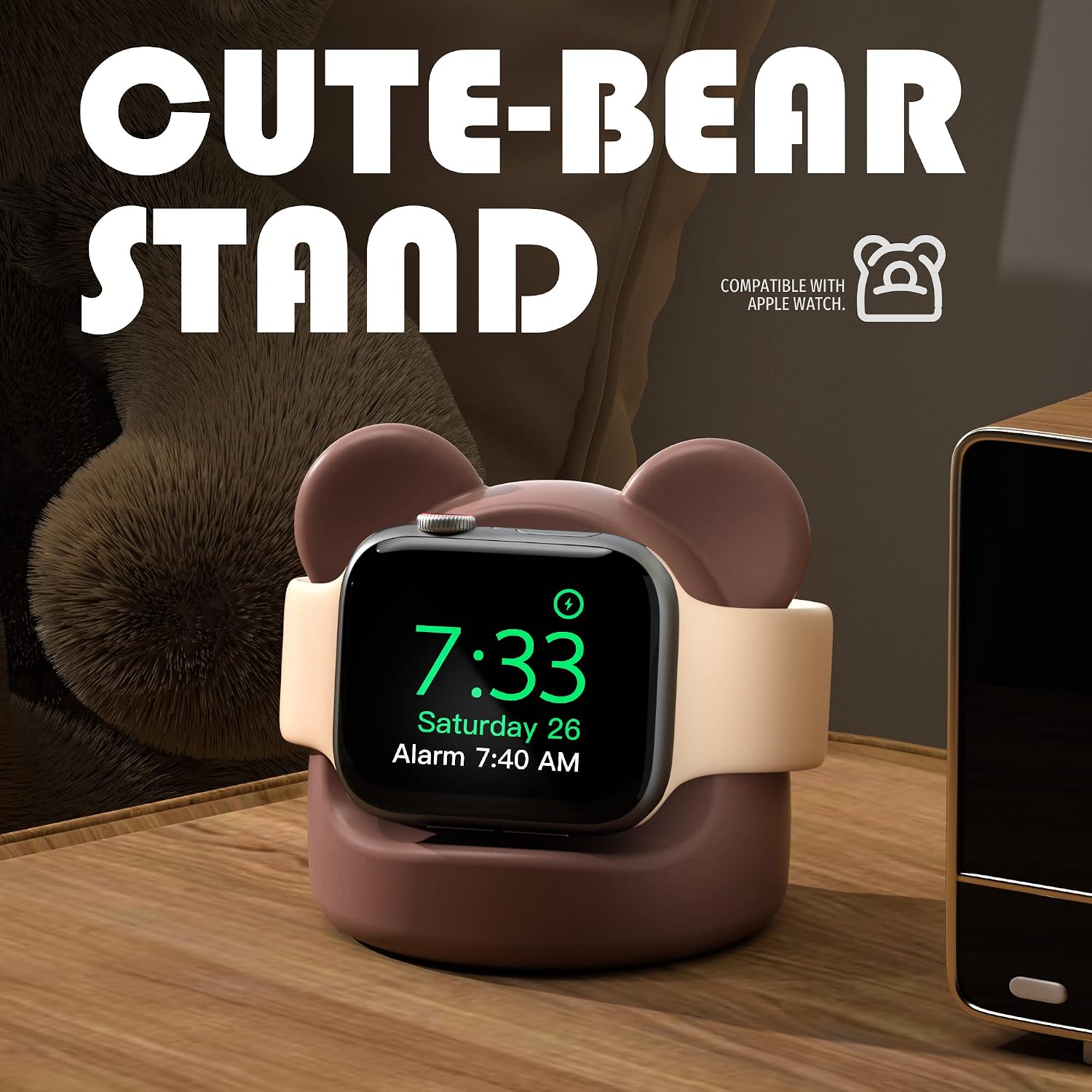 Detalle 2 de ELETIUO Charger Stand for Apple Watch