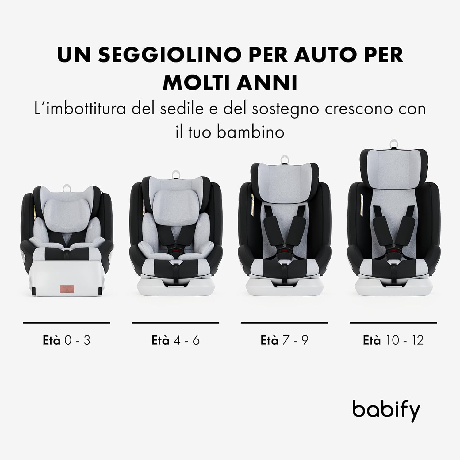 Thumbnail 6 de Babify Onboard seggiolino auto 360°